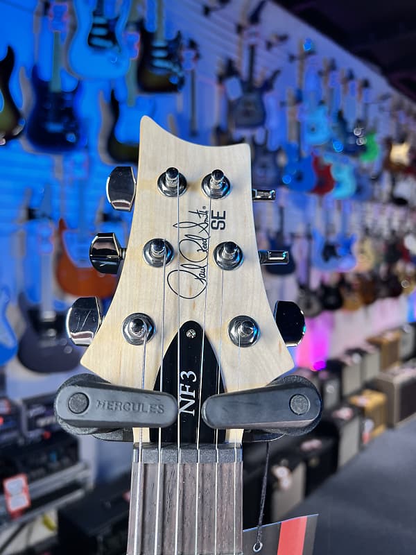 PRS SE NF 3 Electric Guitar - Ice Blue Metallic with Rosewood Fingerboard, Signature Dealer, Get Plekd! 914