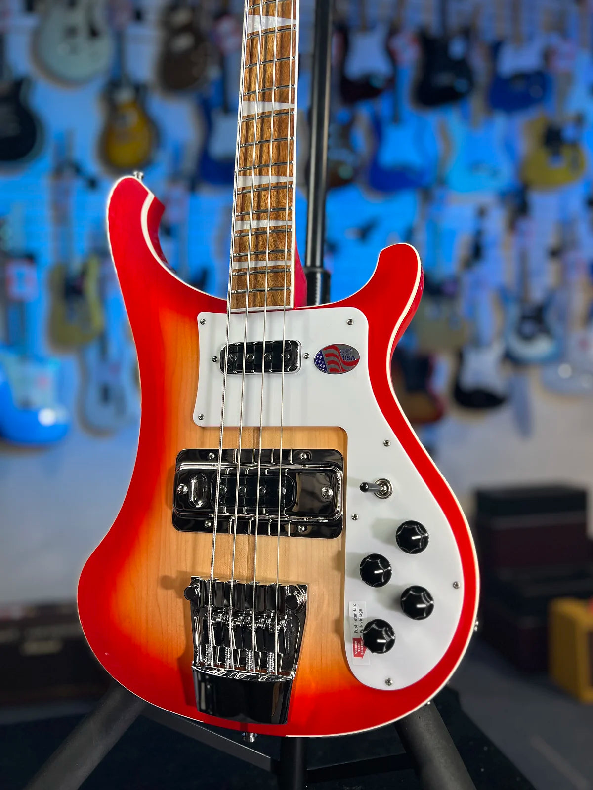 NEW 2025 Rickenbacker 4003FG Fireglo 4-String Bass 4003 | OHSCase 687 Auth Dealer