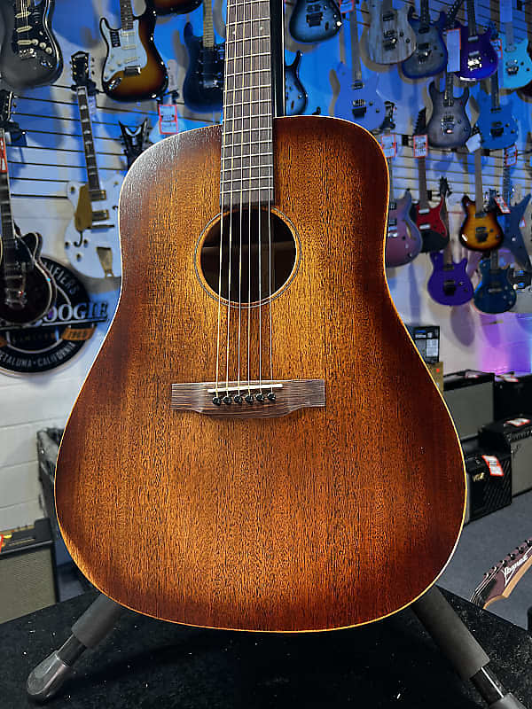 Martin D-15M StreetMaster Acoustic Guitar - Mahogany Burst Free Shipping! GET PLEK'D! 560
