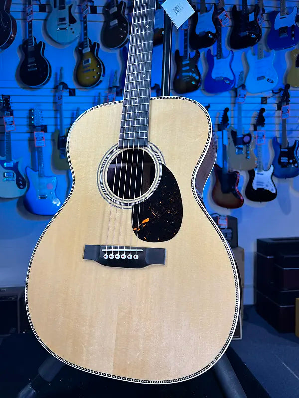 Martin OM-28 Standard Series Acoustic Guitar - Natural with Aging Toner (2025), with Case, Get Plek'd Free 504