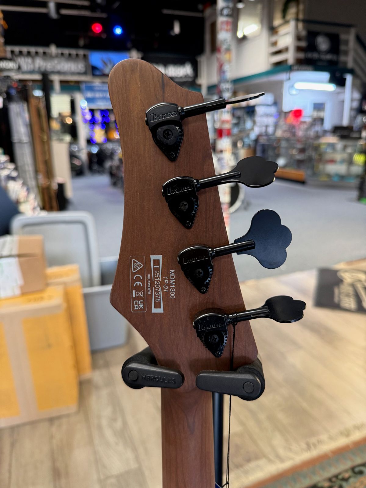 Ibanez MDM1300, Natural Stained Amber Burst