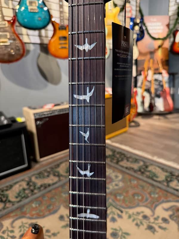 PRS SE CE 24 Satin Flat Black Top, C&M Exclusive 413