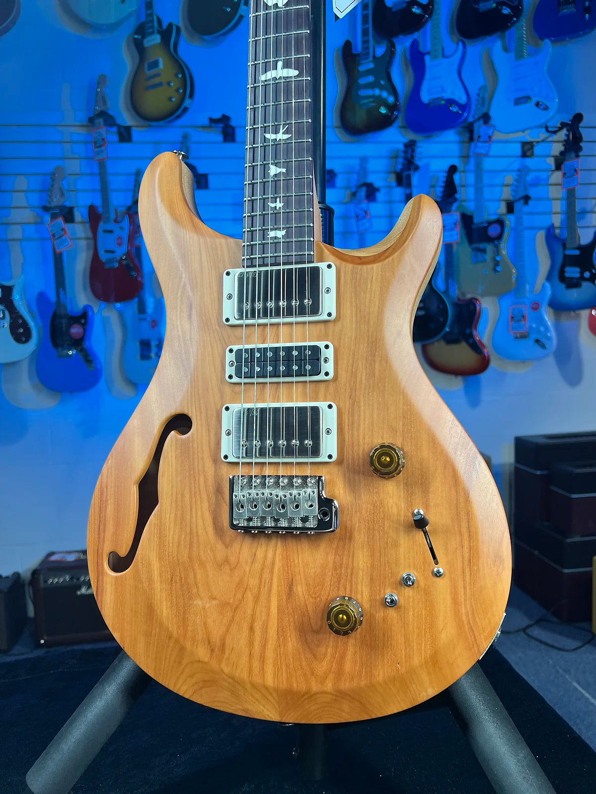 PRS S2 Special Semi-Hollow Reclaimed Limited Edition 2025 - Natural, w/ S2 Gig Bag, 135, Get Plek'd Free!