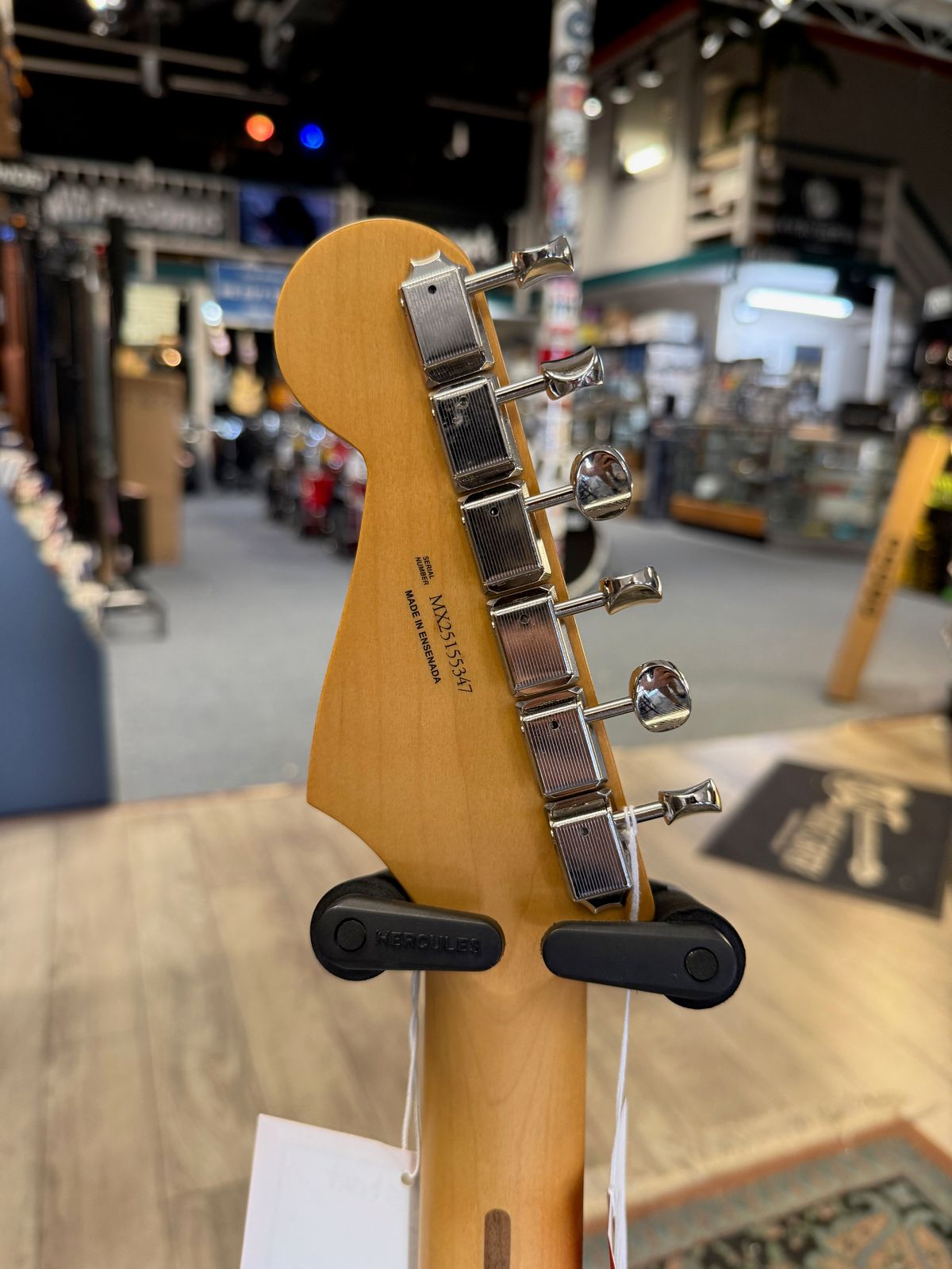 Fender Player II Stratocaster, Chambered Ash, White Blonde #347