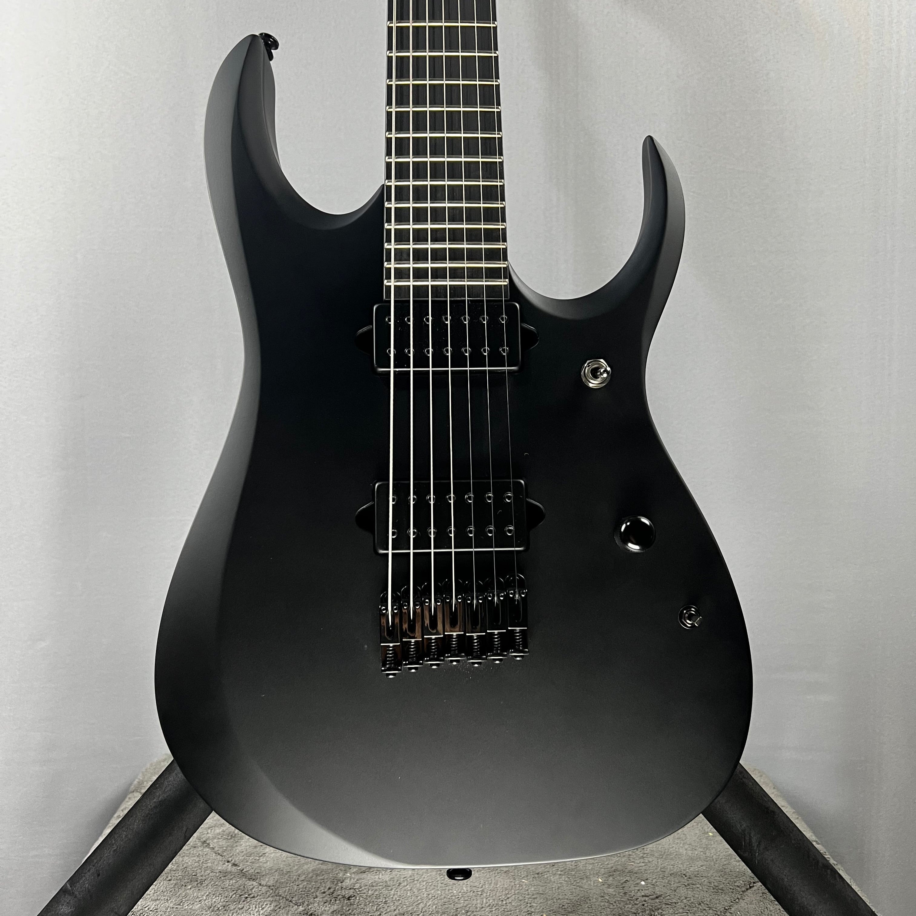 Iron Label RGDRB71 Electric Guitar - Black #298 GET PLEK'D!