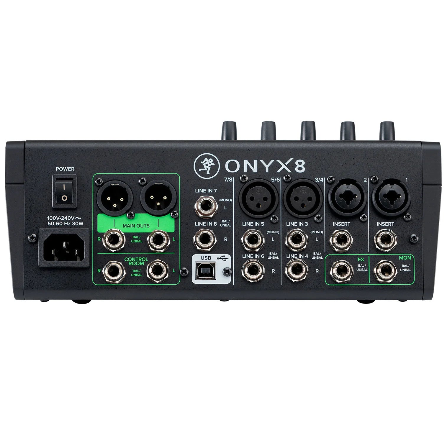 Mackie Onyx8 8-channel Analog Mixer with Multi-Track USB