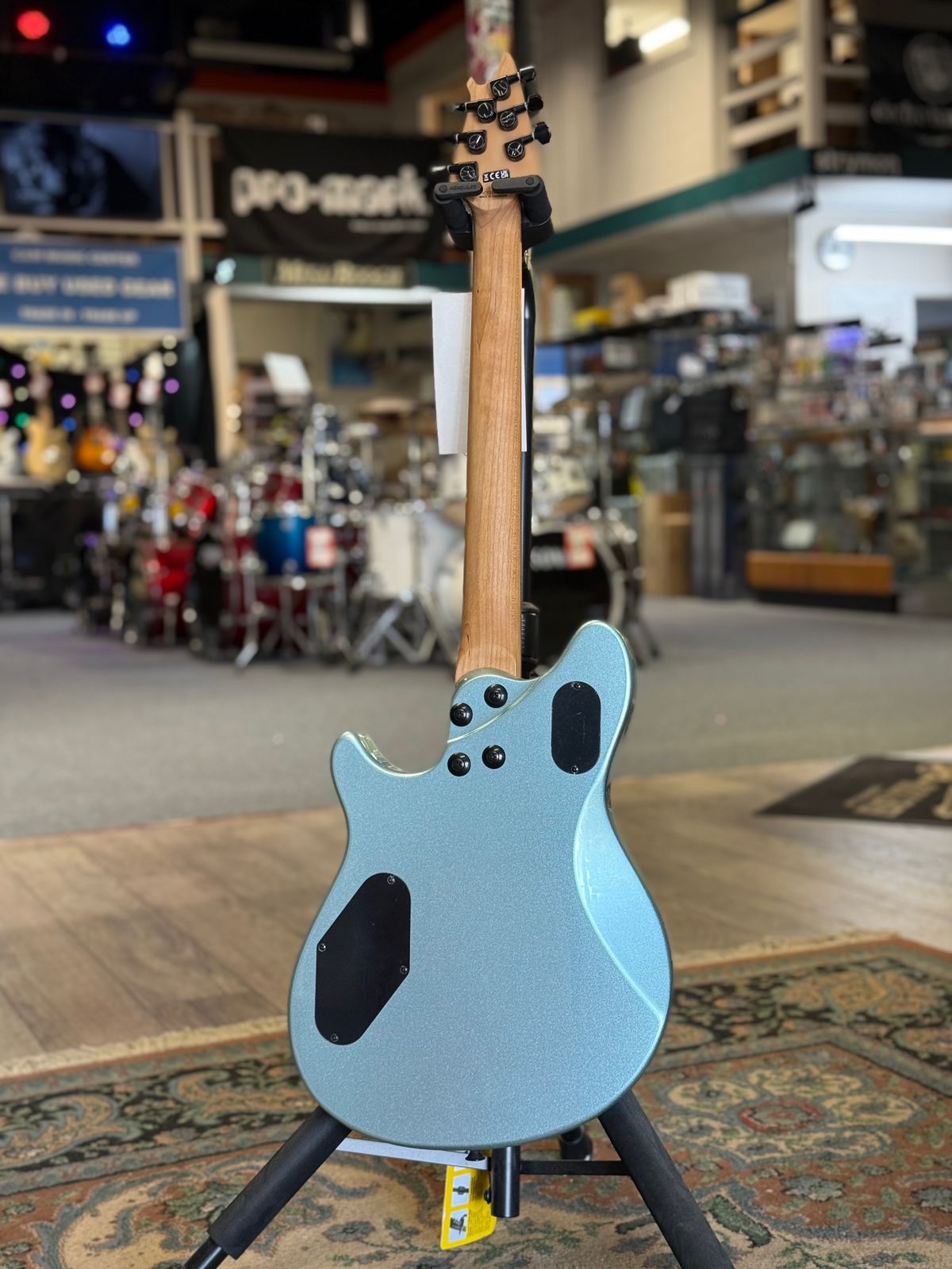 EVH Wolfgang Standard T.O.M. Sea Foam Pearl Metallic