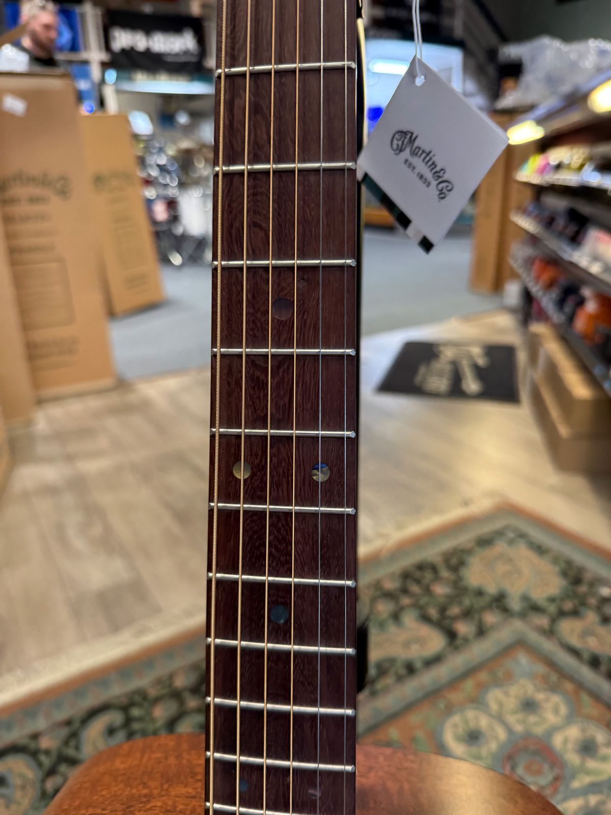 Martin D-X2E Mahogany, Acoustic-Electric Guitar #225