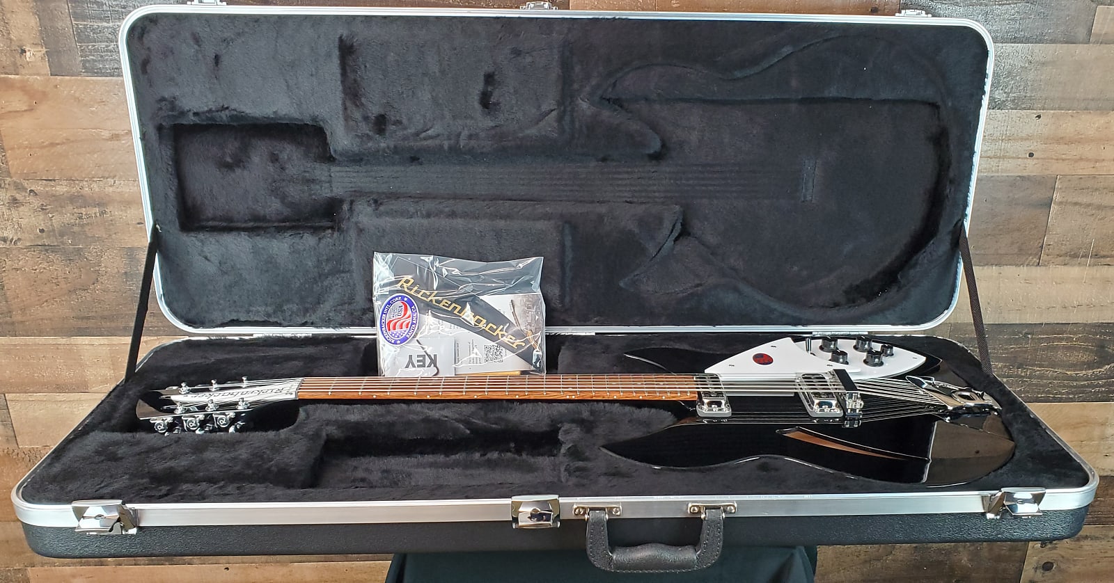 NEW 2024 Rickenbacker 330/12 Jetglo Semi-Hollow Electric, Authorized Dealer, 725