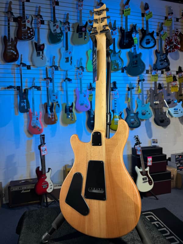 PRS SE CE 24 Satin - Flat Black Top, C&M Exclusive - Black