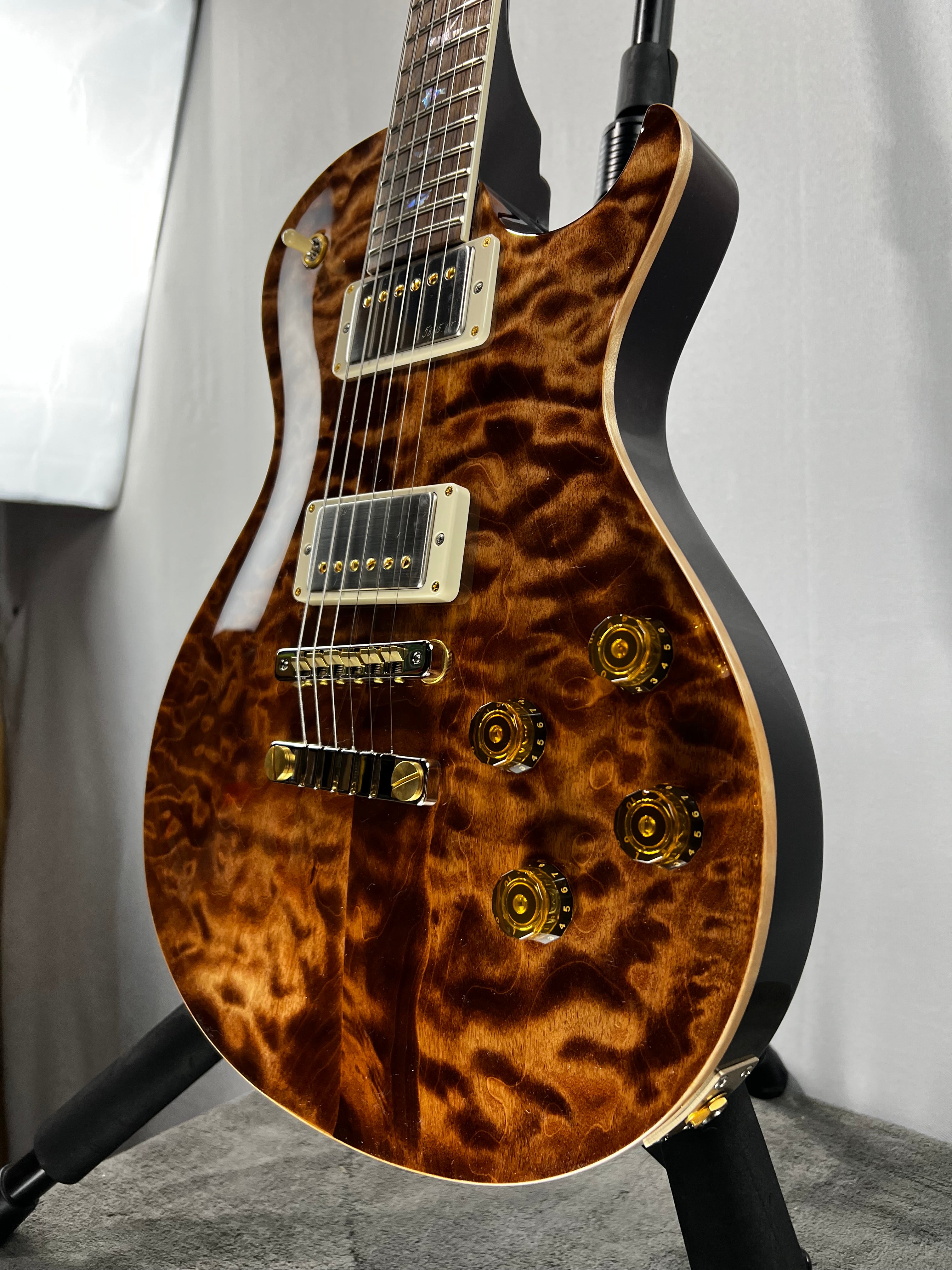 Wood Library McCarty Singlecut 594 - Copperhead w/Paisley Case #451