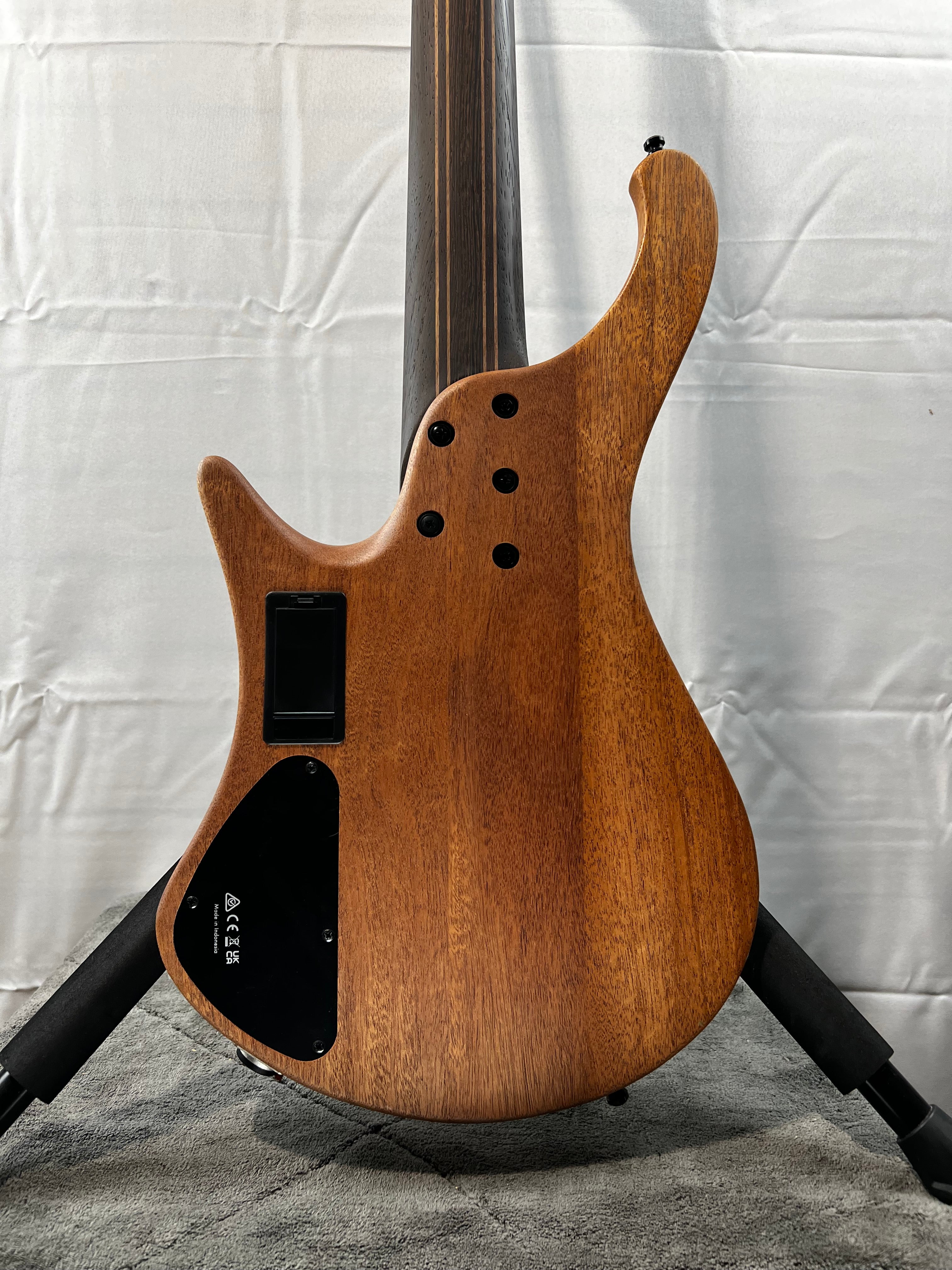 Bass Workshop EHB1505MS Bass Guitar - Ocean Inlet Flat #310