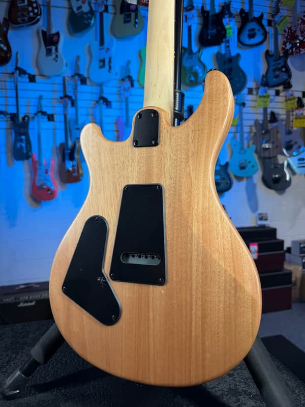 PRS SE CE 24 Satin - Flat White Top, C&M Exclusive - White