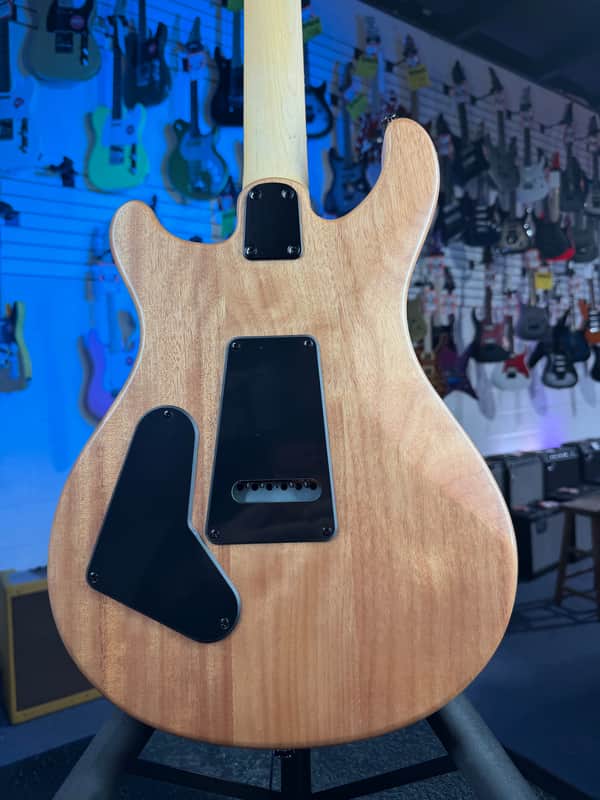 PRS SE CE 24 Satin - Flat White Top, C&M Exclusive - Black / Smoked Hardware, Free Plek & Setup # 828