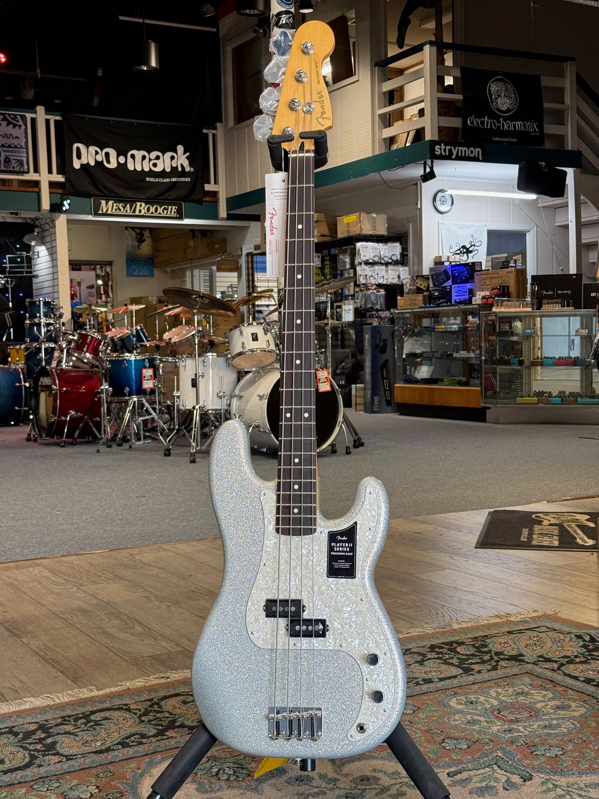 Fender 75th Anniversary Player II Precision Bass Diamond Dust Sparkle