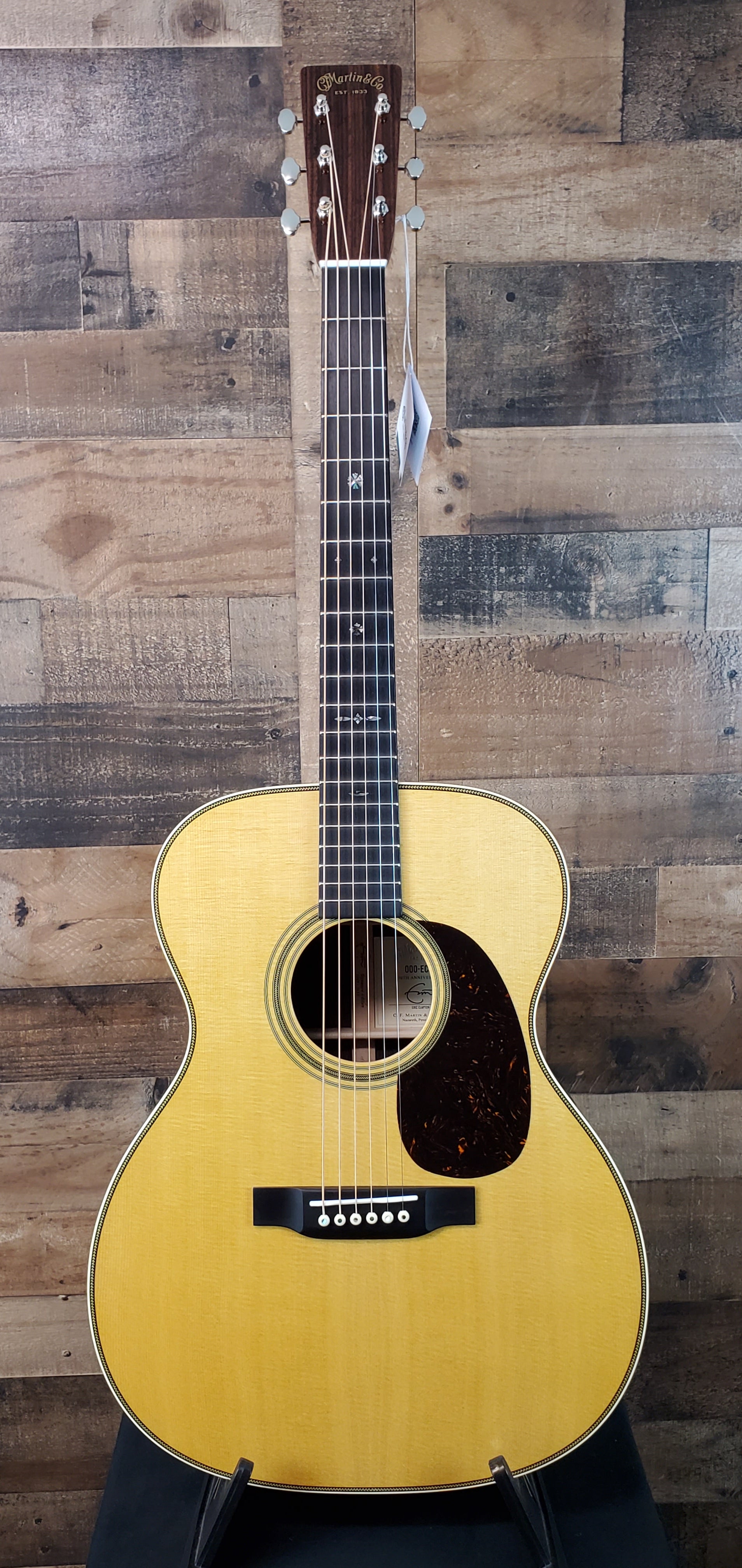 Martin 000-EC Eric Clapton 30th Anniversary Acoustic Guitar - Antique Toner, 848