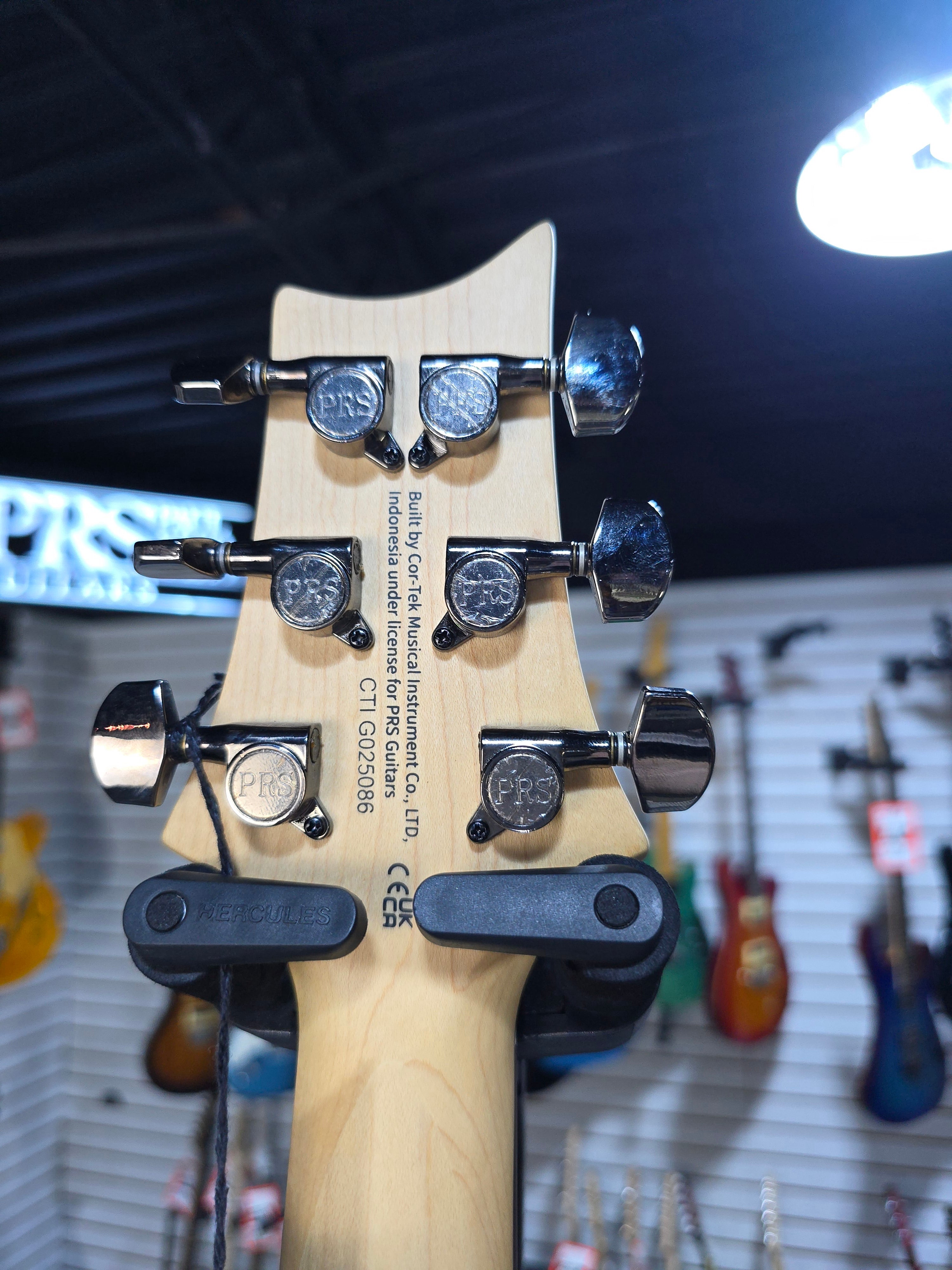 SE Sandblasted CE 24 Electric Guitar - Sandblasted White, Limited Edition #086 GET PLEK'D!