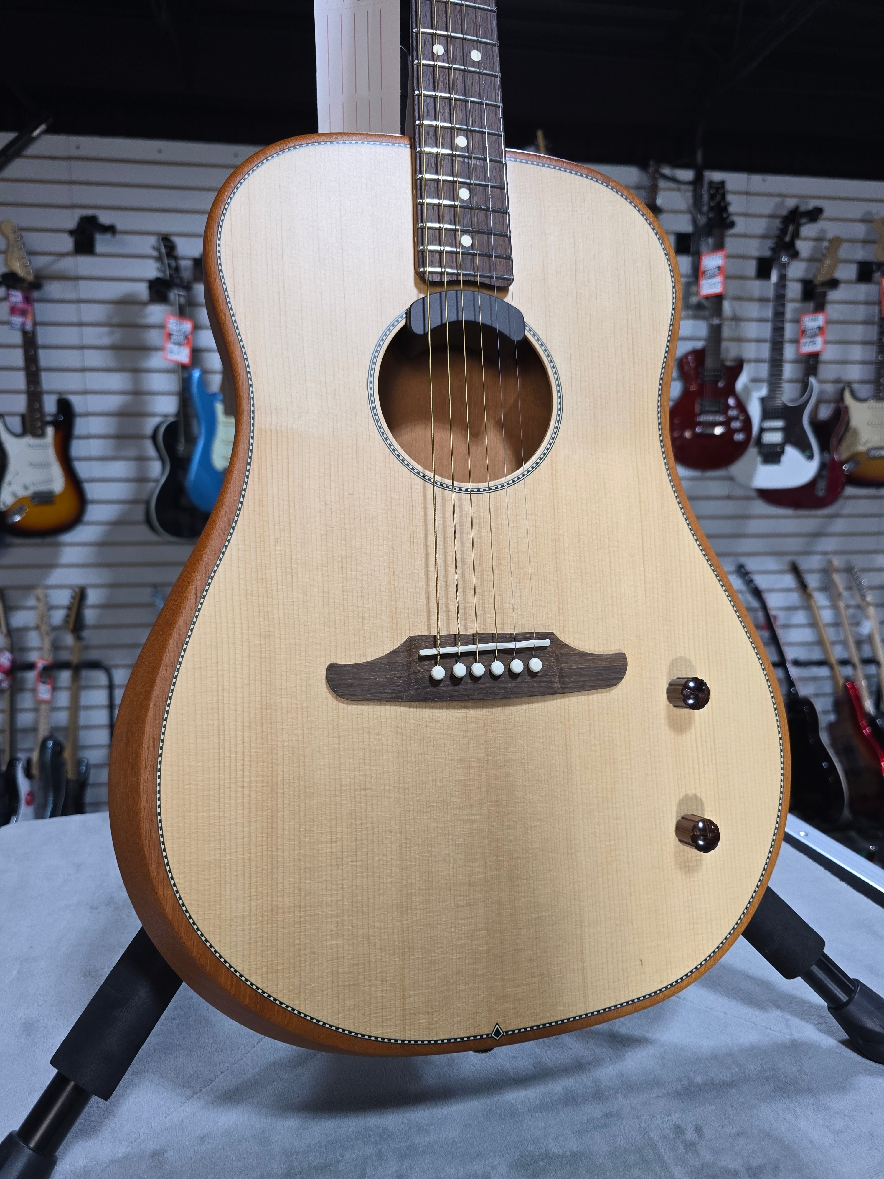 Fender Highway Series Dreadnought - Natural w/Gig Bag & PLEK*D #399