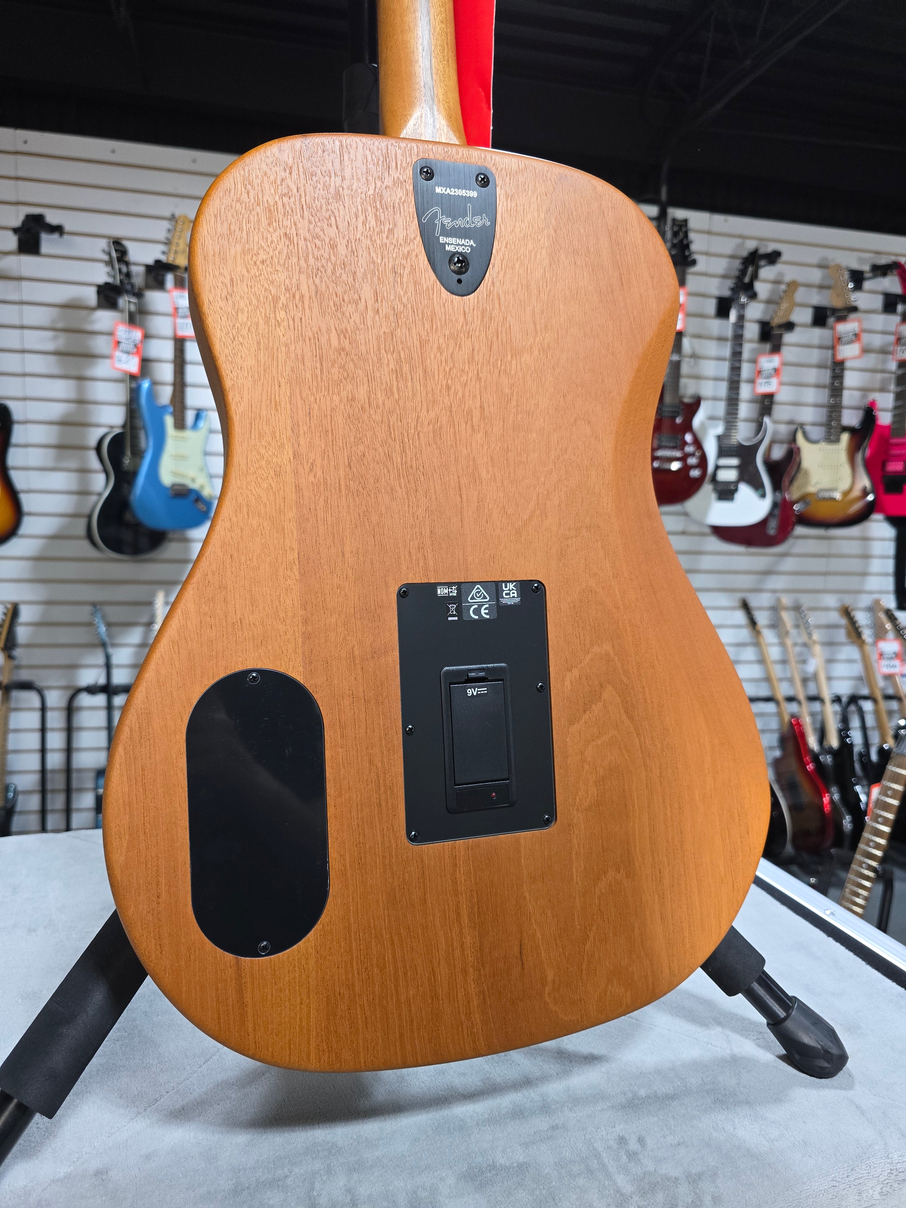 Fender Highway Series Dreadnought - Natural w/Gig Bag & PLEK*D #399