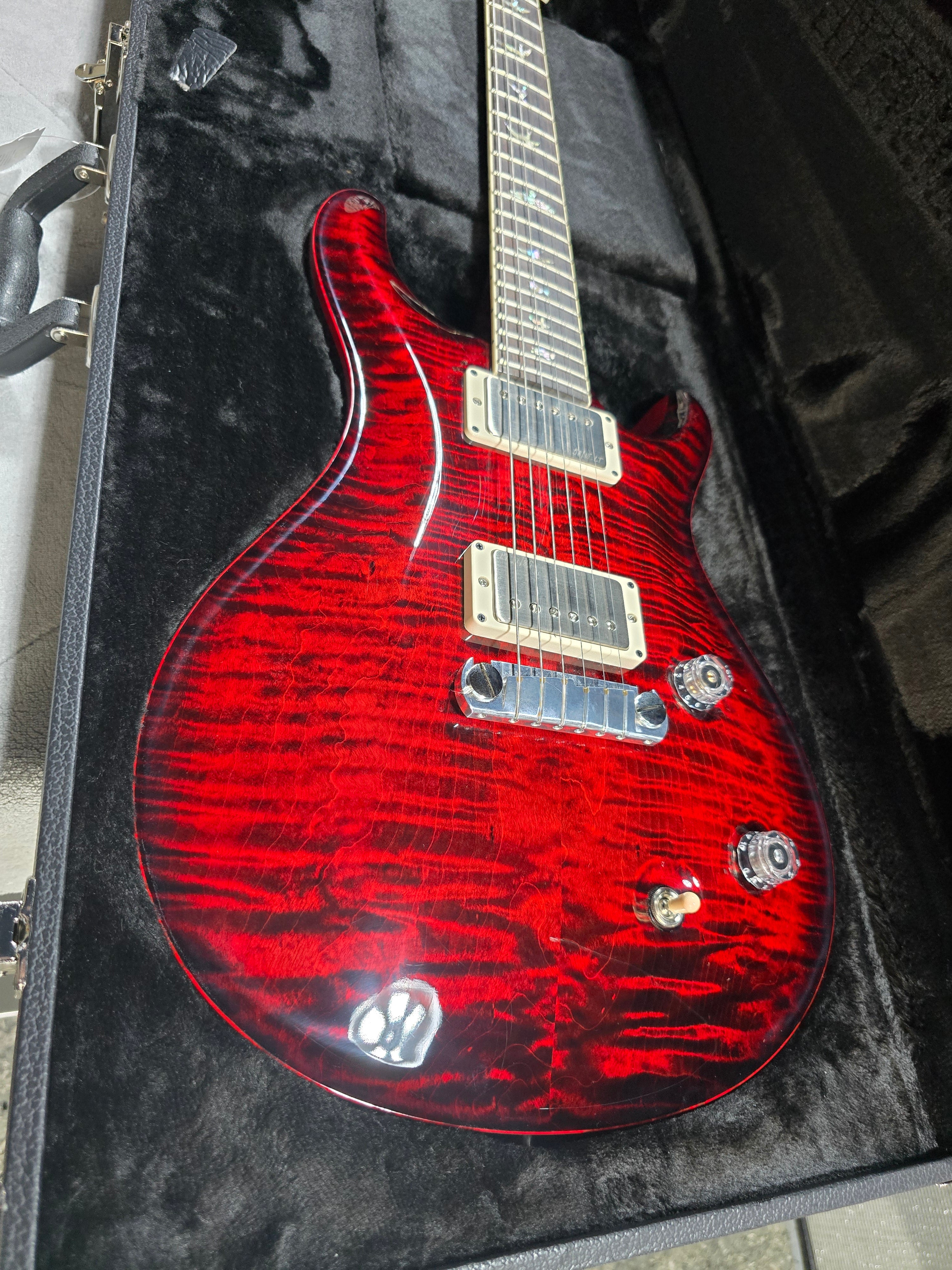 McCarty Electric Guitar - Fire Red Wrap #317 GET PLEK'D!