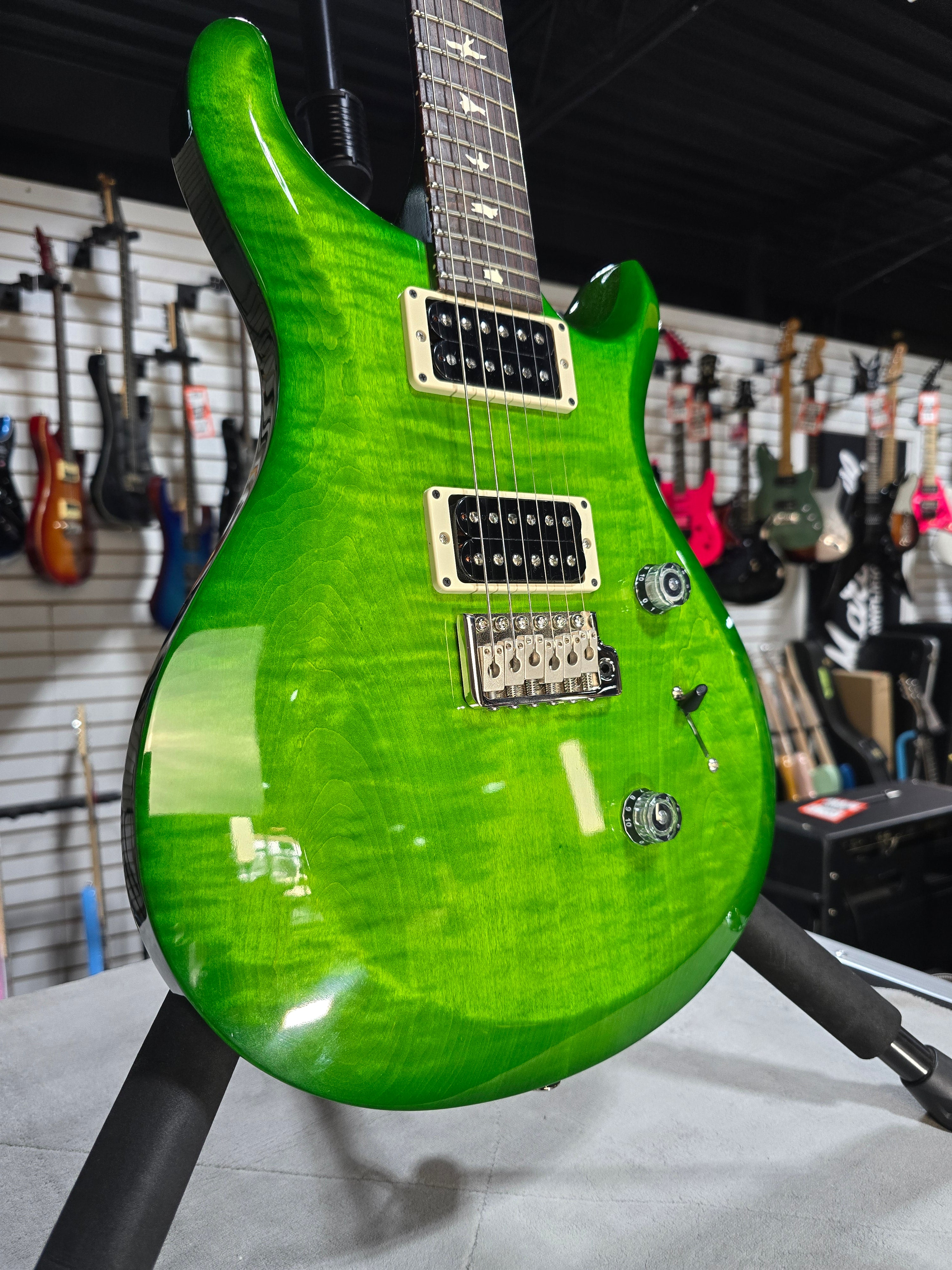 PRS S2 Custom 24 - Eriza Verde w/Gig Bag & PLEK*D #187