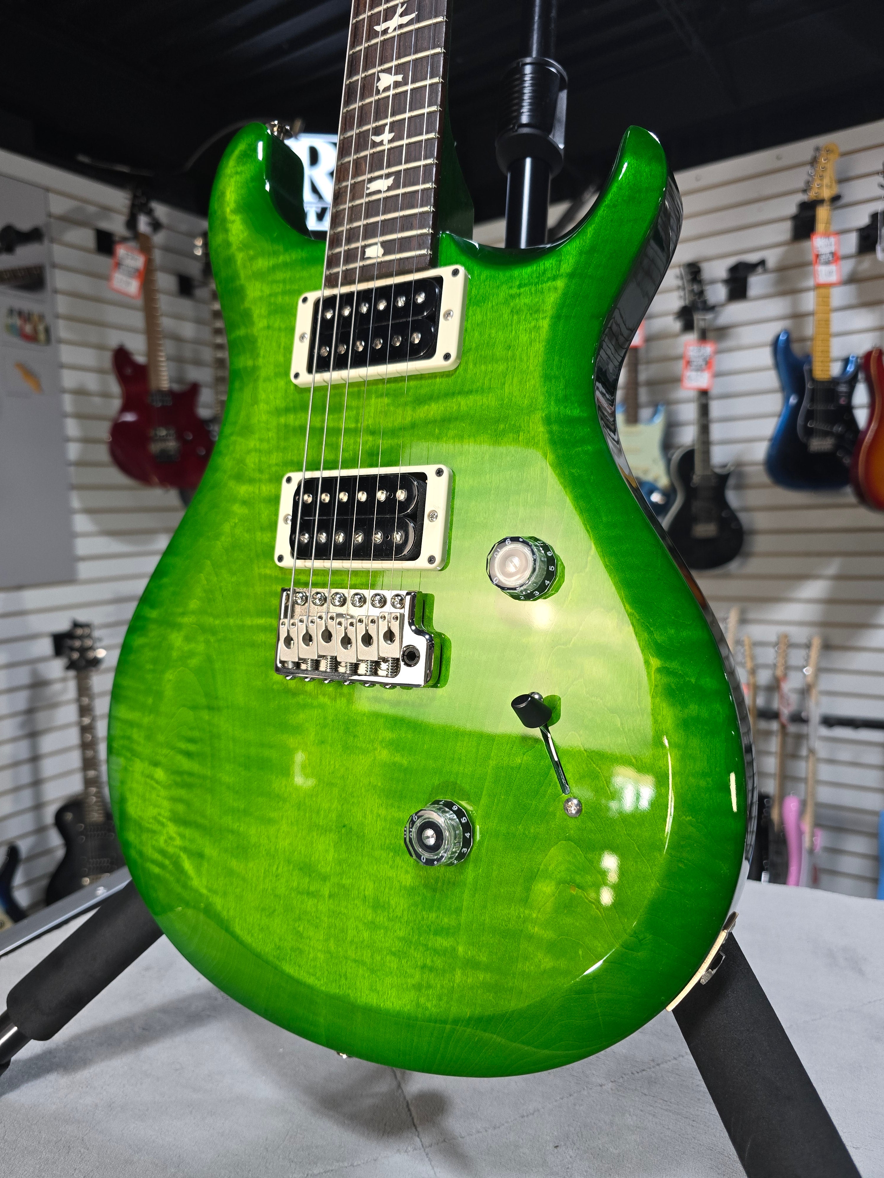 PRS S2 Custom 24 - Eriza Verde w/Gig Bag & PLEK*D #187