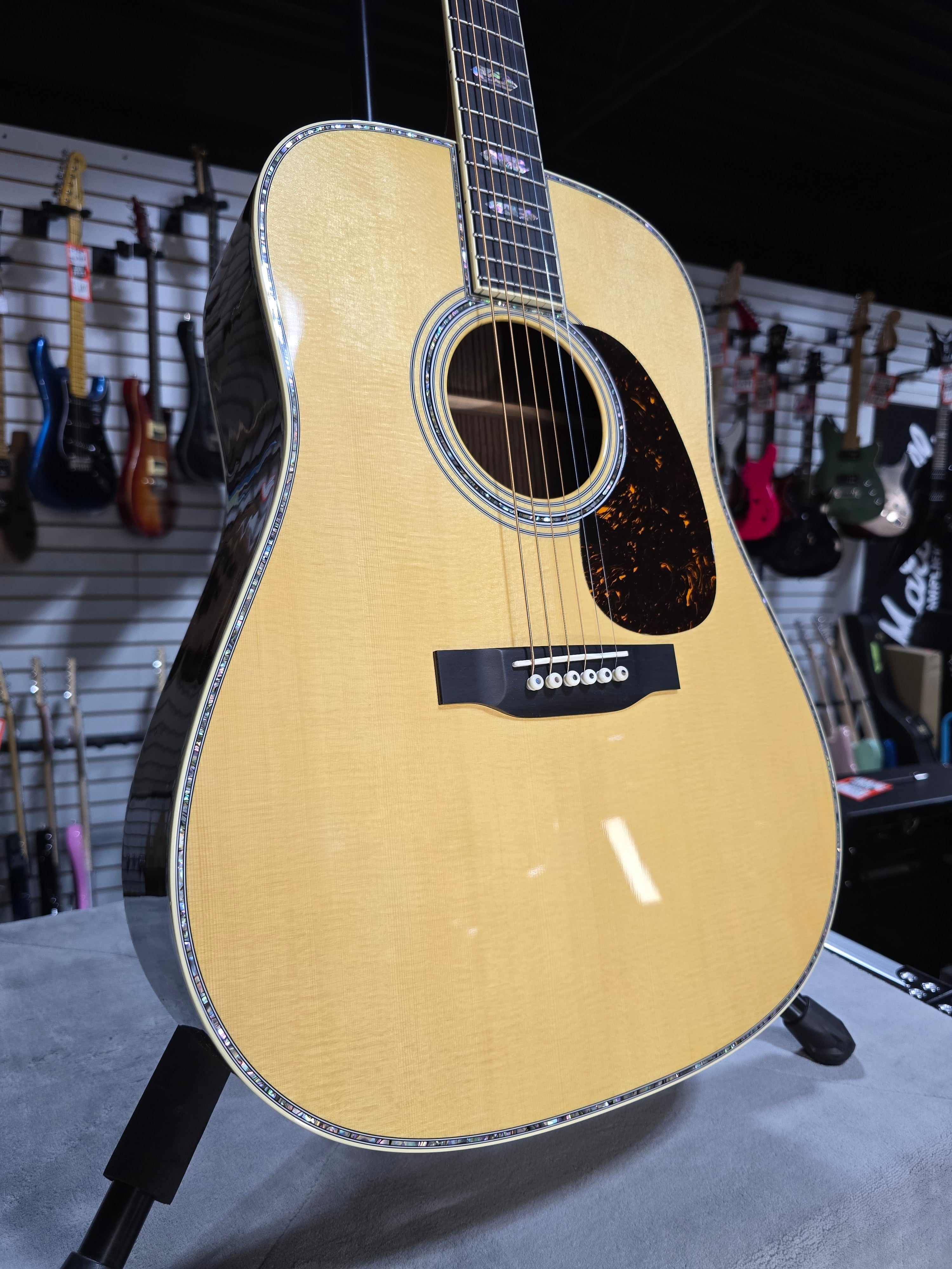 D-45 Standard Series Acoustic Guitar - Natural Aging Toner (2025) #276 GET PLEK'D!