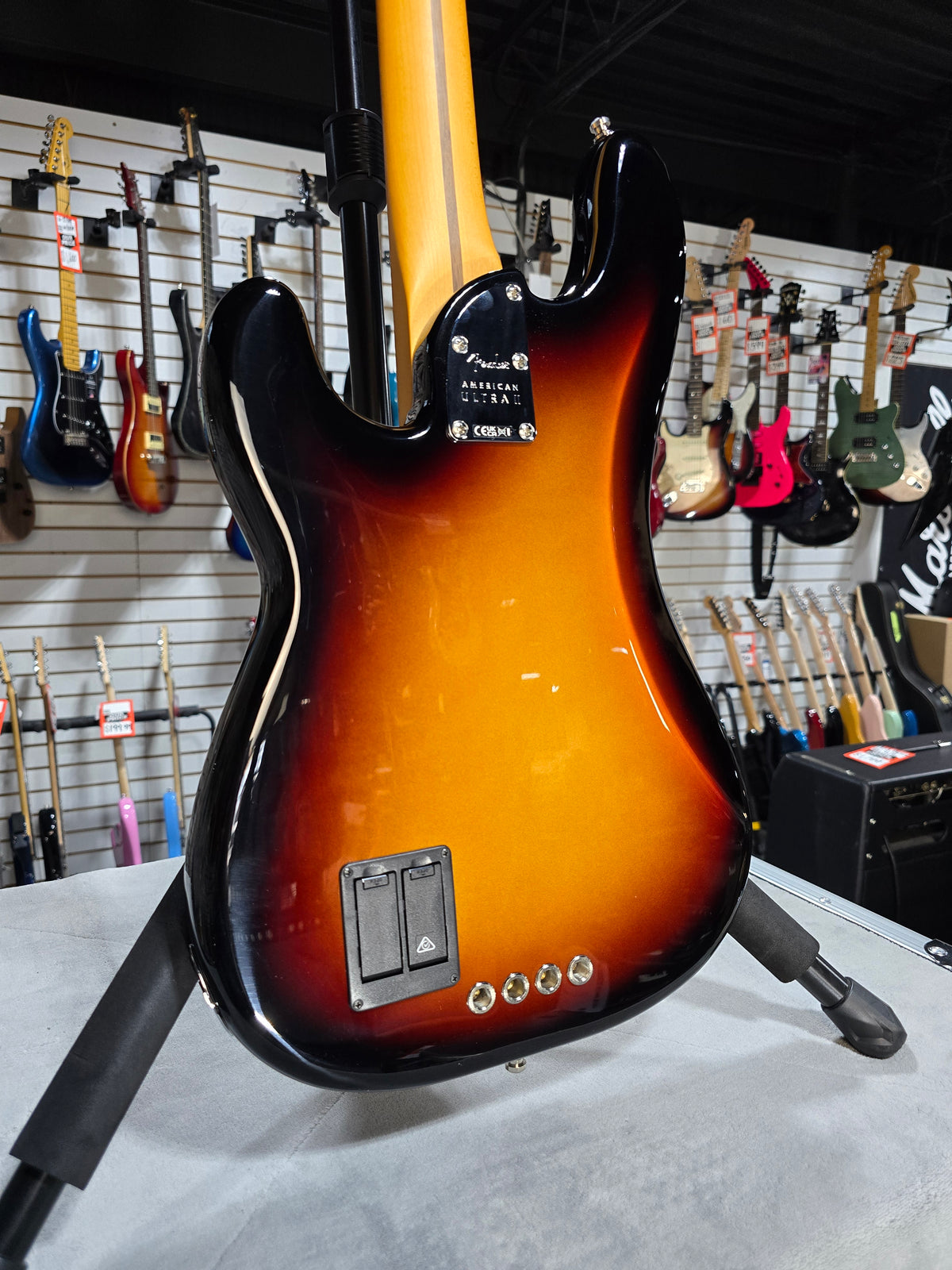 American Ultra II Precision Bass Ultraburst