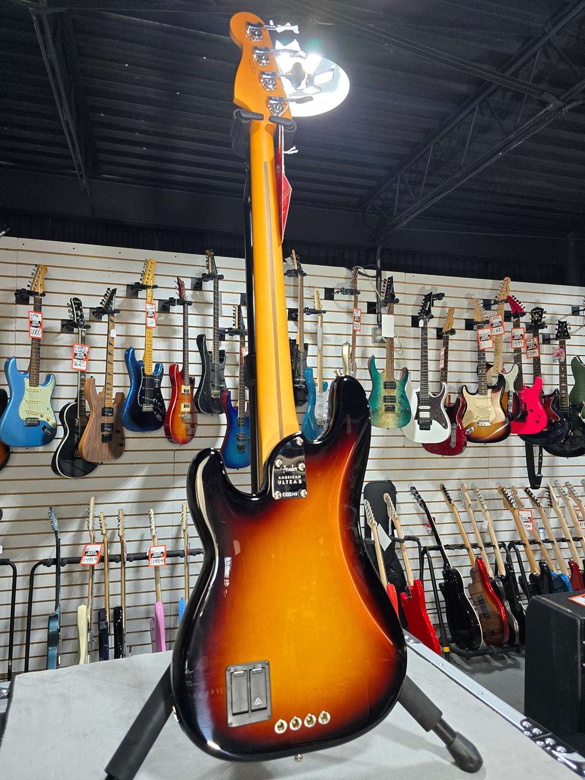 American Ultra II Precision Bass Ultraburst