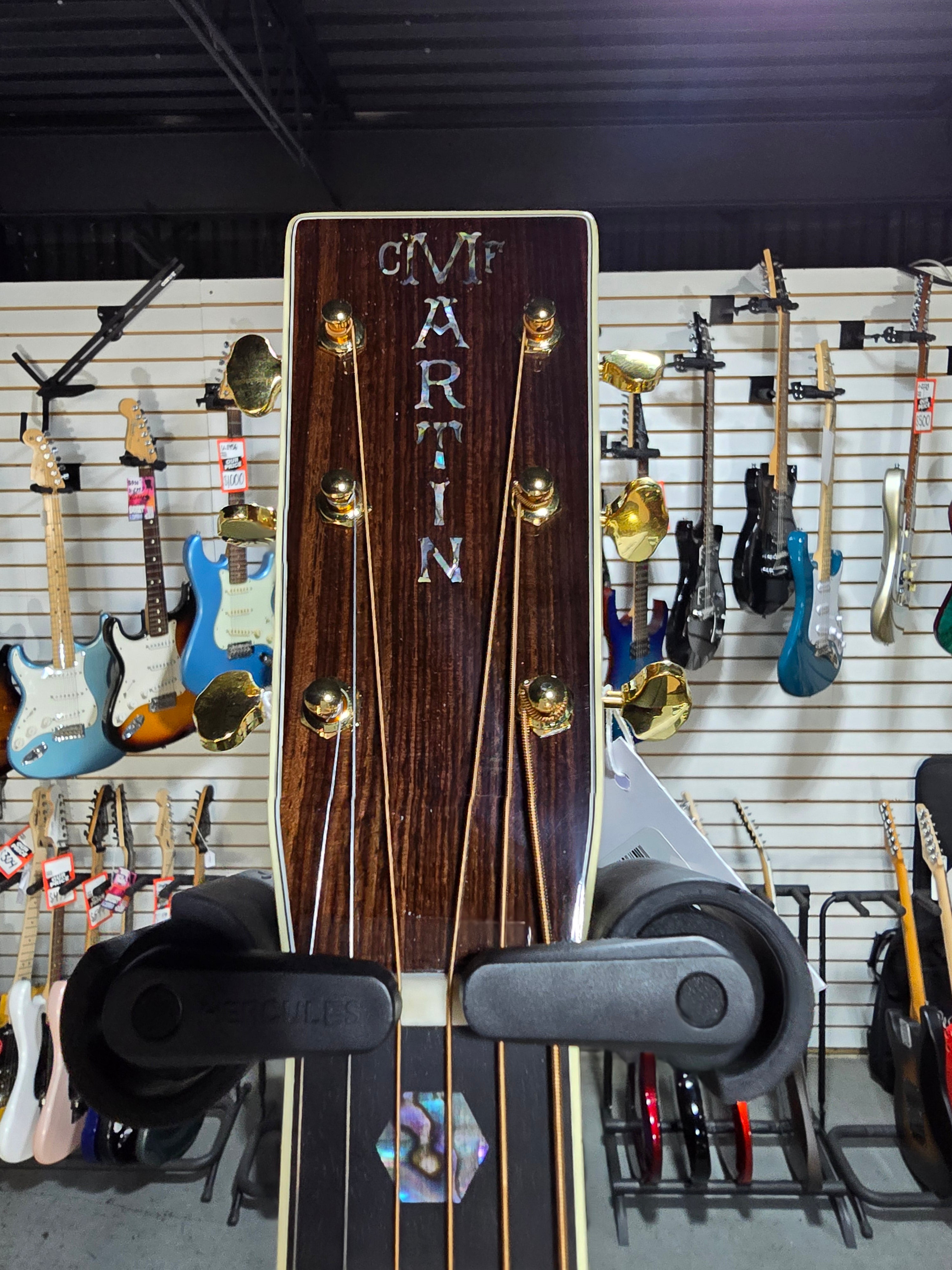 NEW 2025 Martin D-41 Left-Handed Standard Series Acoustic Guitar - Natural Aging Toner w/OHSC & PLEK*D #510