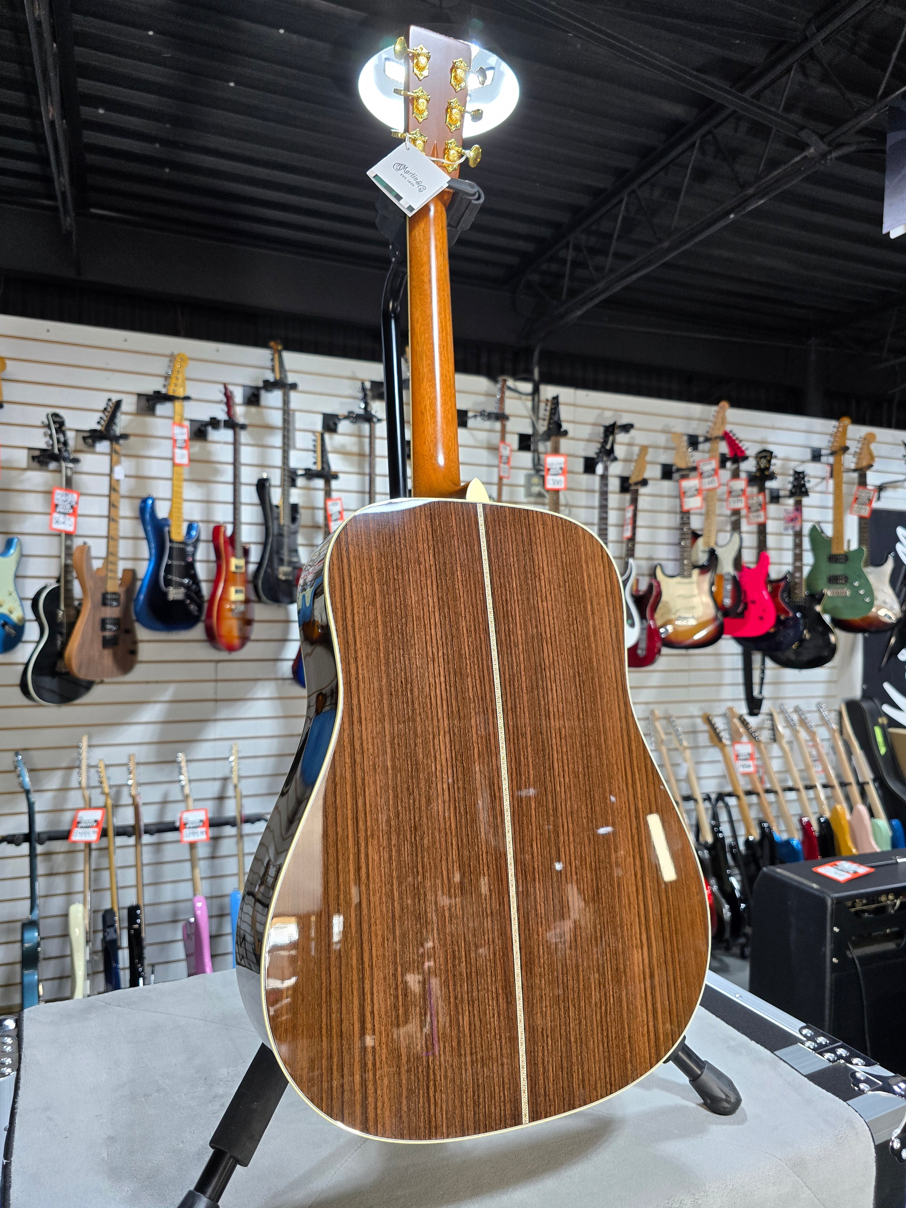 NEW 2025 Martin D-41 Left-Handed Standard Series Acoustic Guitar - Natural Aging Toner w/OHSC & PLEK*D #510