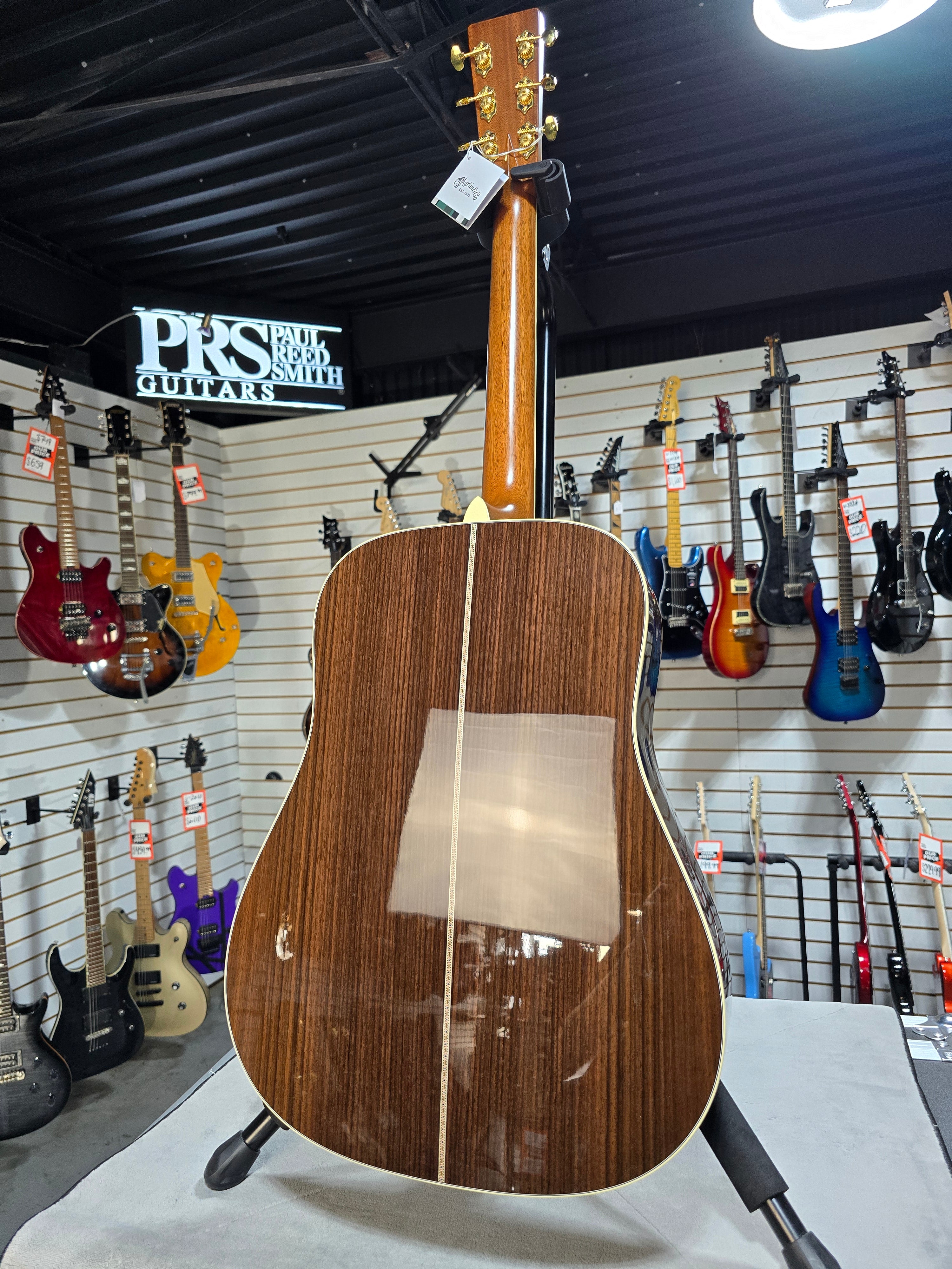 NEW 2025 Martin D-41 Left-Handed Standard Series Acoustic Guitar - Natural Aging Toner w/OHSC & PLEK*D #510