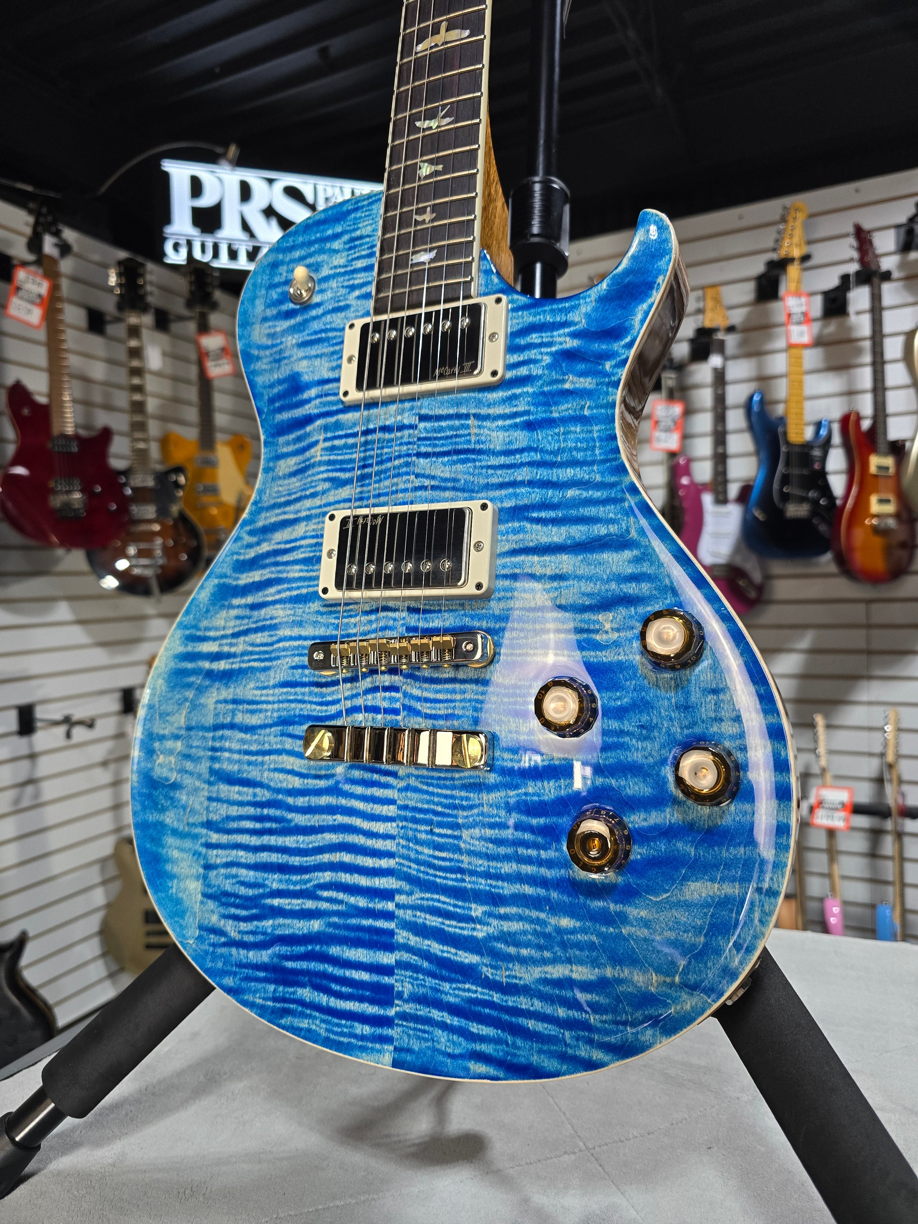PRS McCarty SC56 - Faded Blue Jean w/ Rosewood w/OHSC & PLEK*D #560