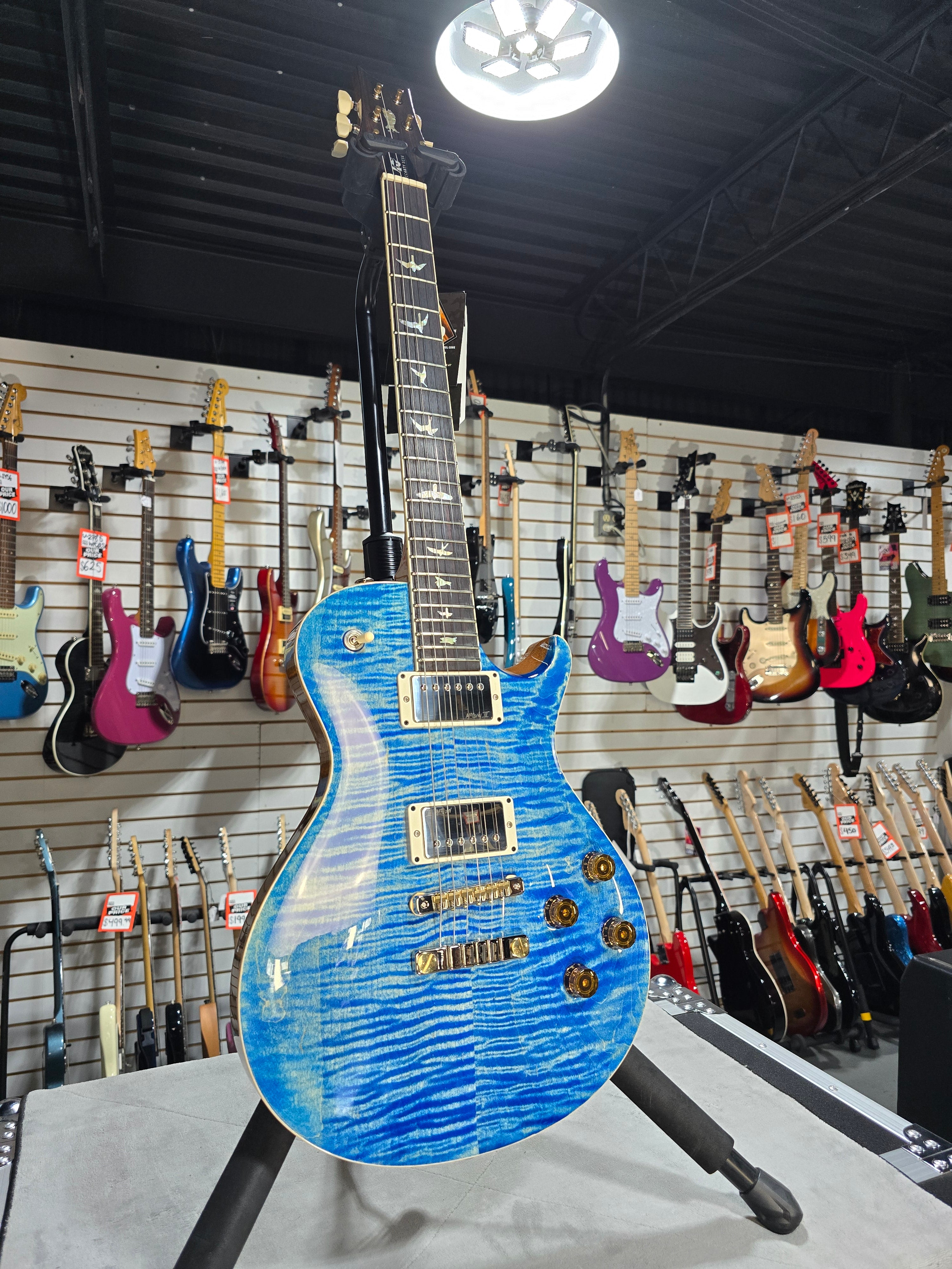 PRS McCarty SC56 - Faded Blue Jean w/ Rosewood w/OHSC & PLEK*D #560