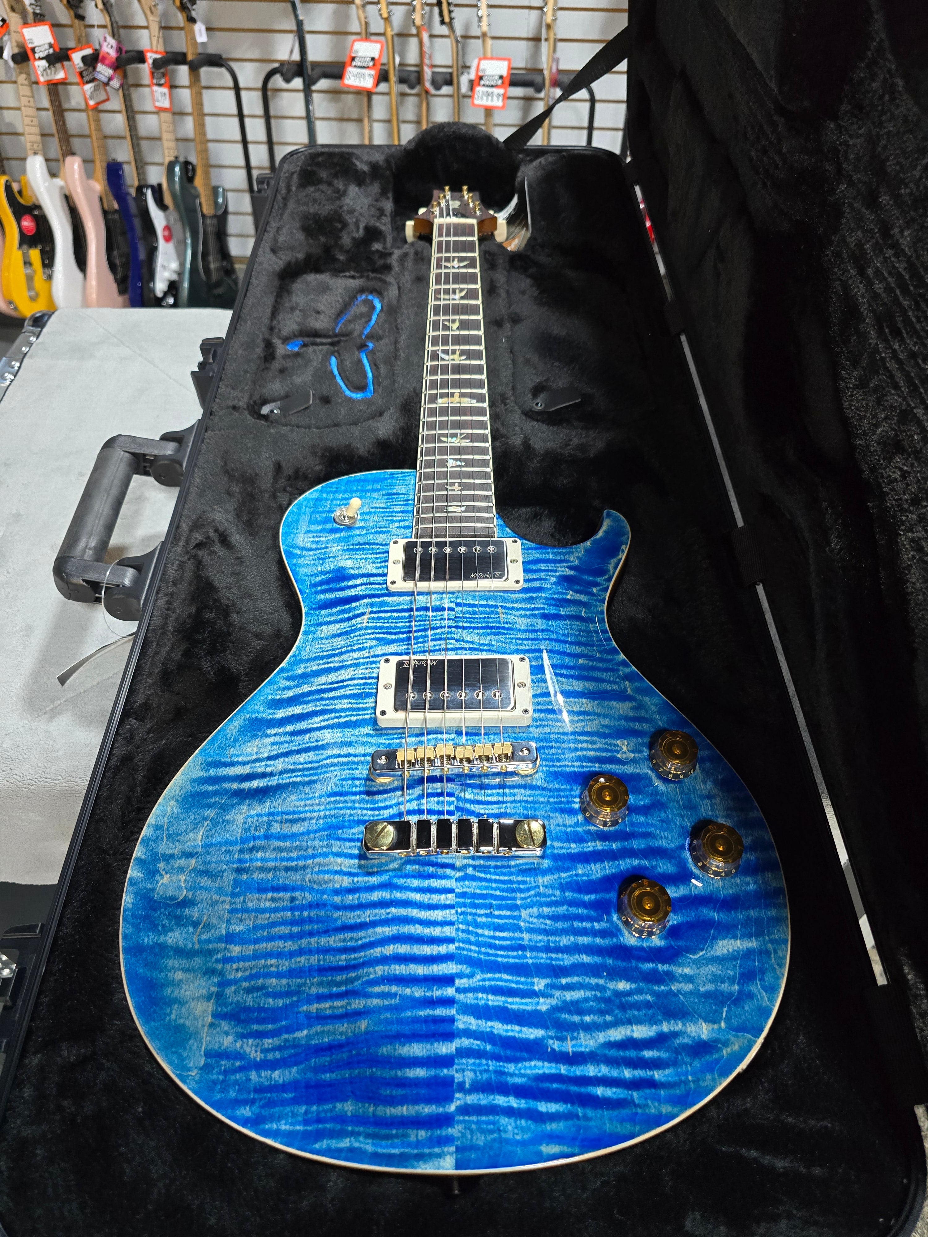 PRS McCarty SC56 - Faded Blue Jean w/ Rosewood w/OHSC & PLEK*D #560
