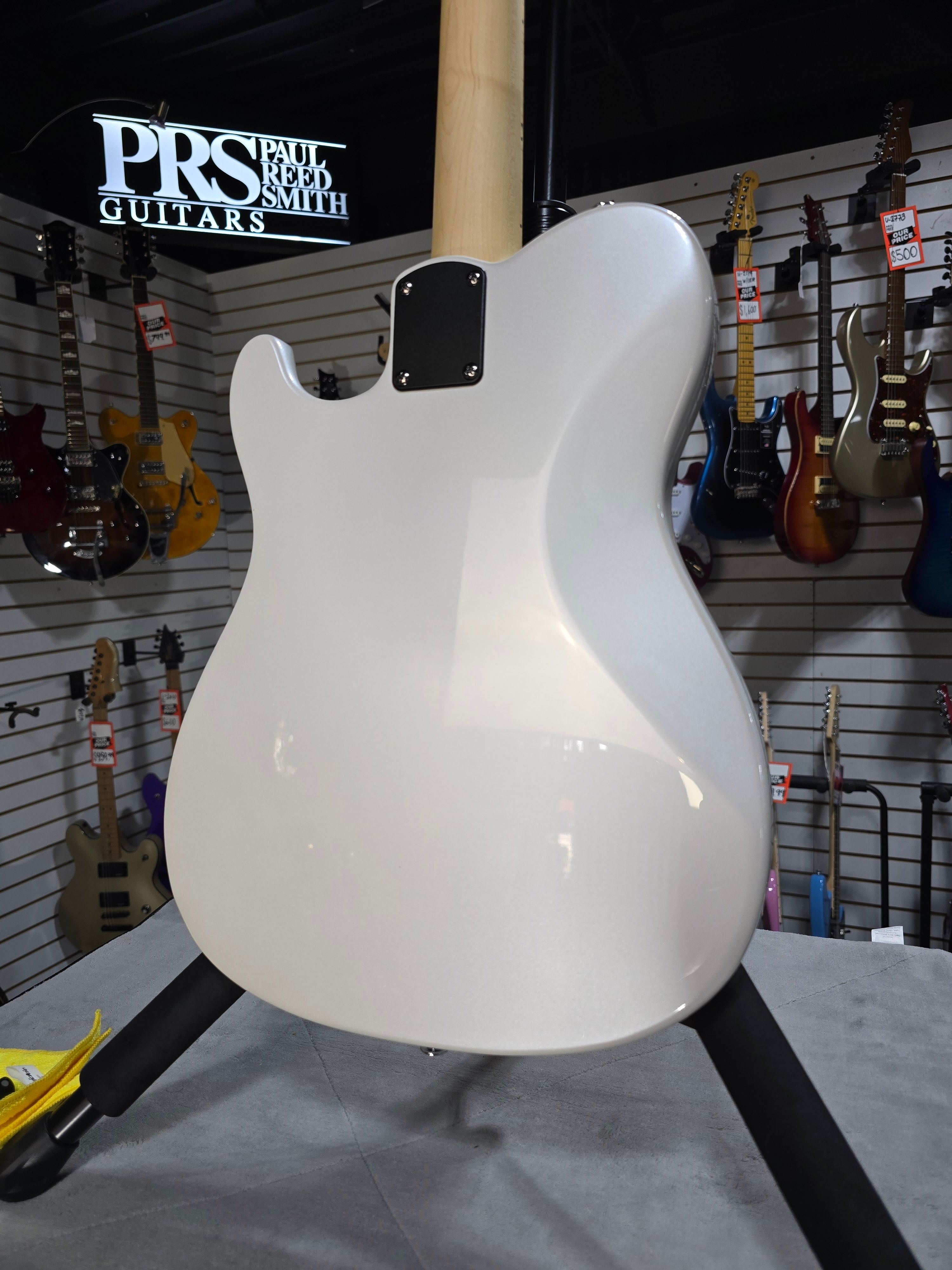 PRS SE NF 53 - White Pearl w/ Maple Fingerboard w/ Gig Bag & PLEK*D #797