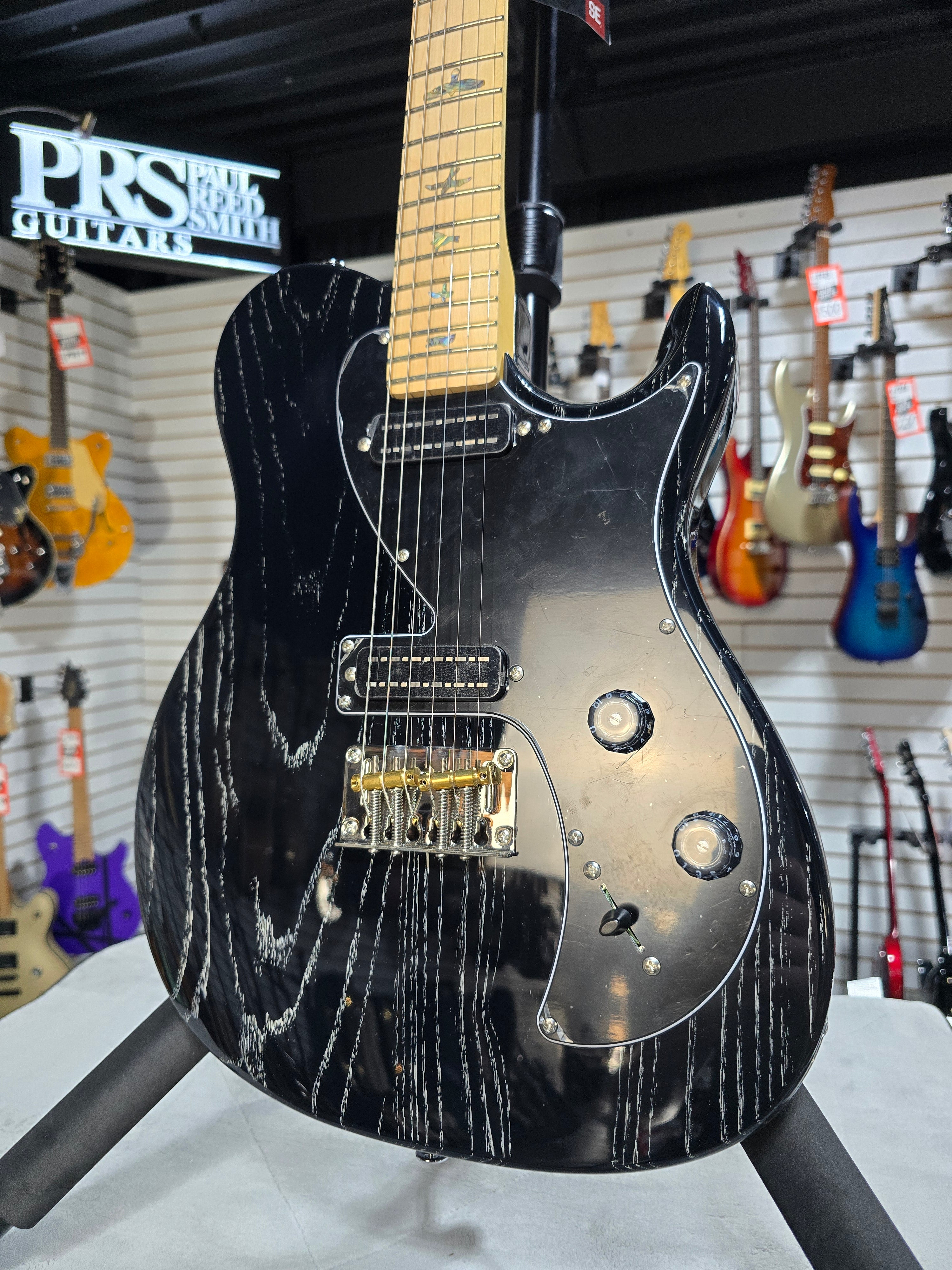 PRS SE NF 53 - Black Doghair w/ Maple Fingerboard w/ Gig Bag & PLEK*D #788