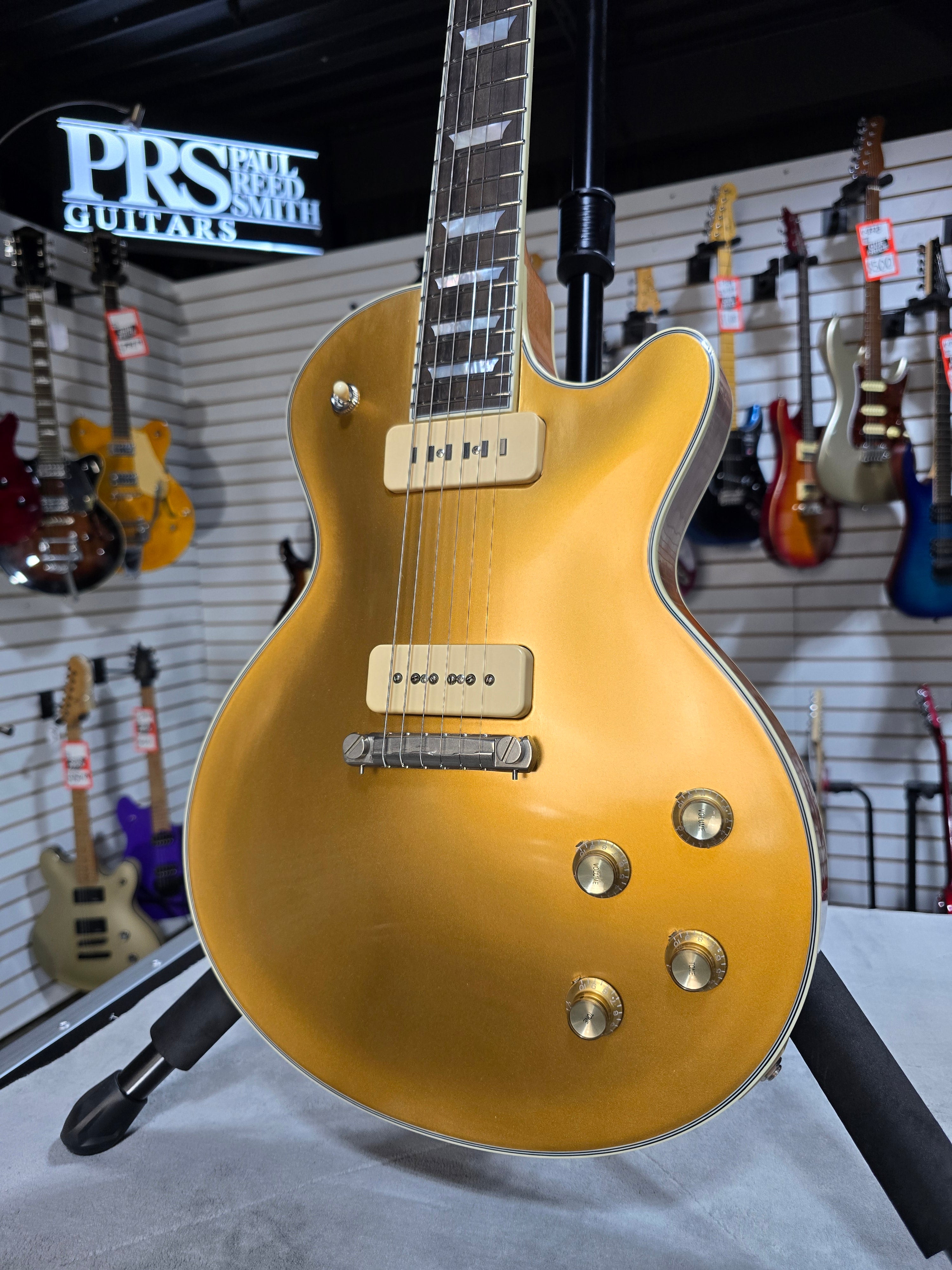 Eastman - SB54/TV Limited Edition - Vintage Gold w/ OHSC & PLEK*D #059
