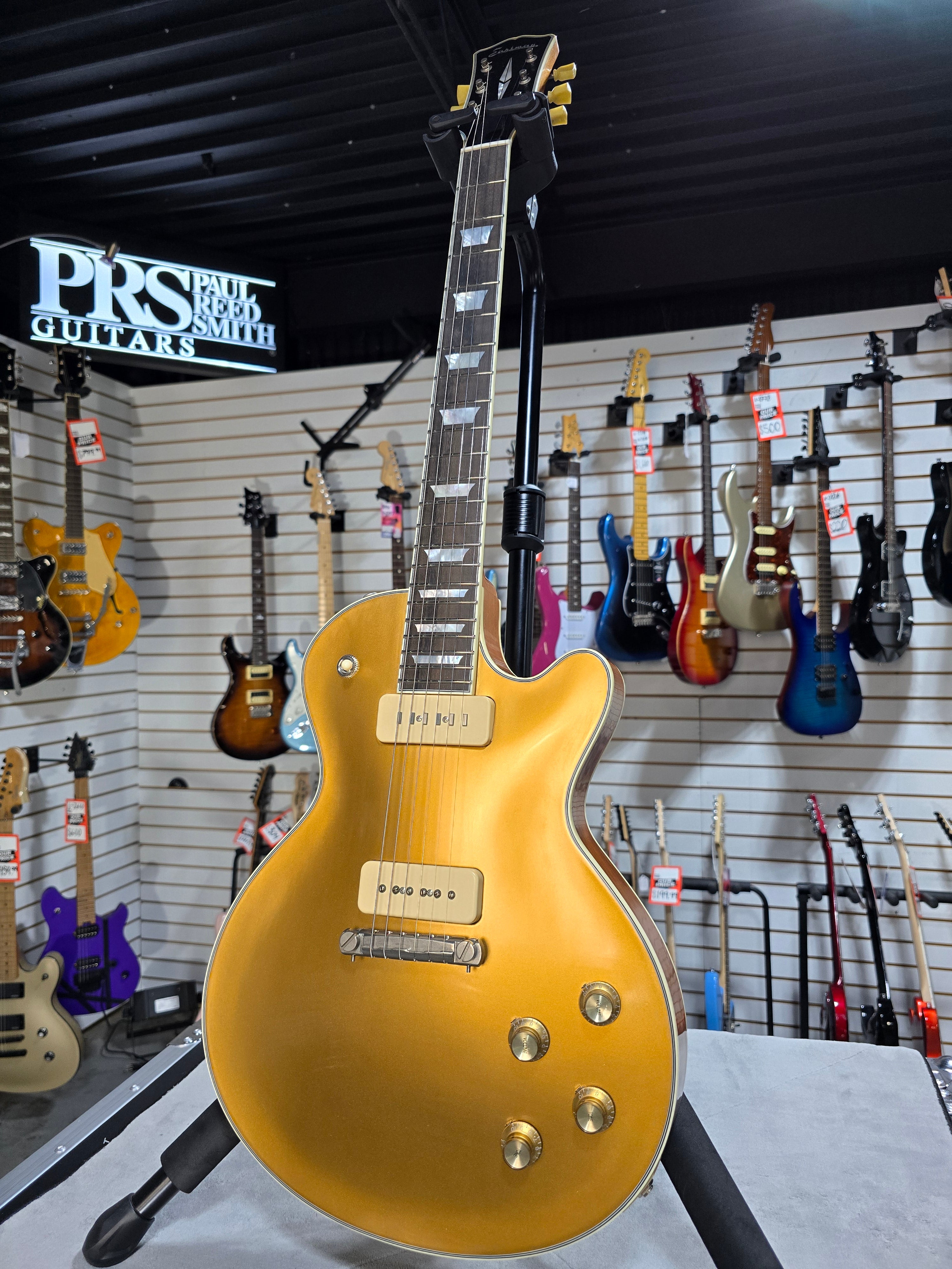 Eastman - SB54/TV Limited Edition - Vintage Gold w/ OHSC & PLEK*D #059