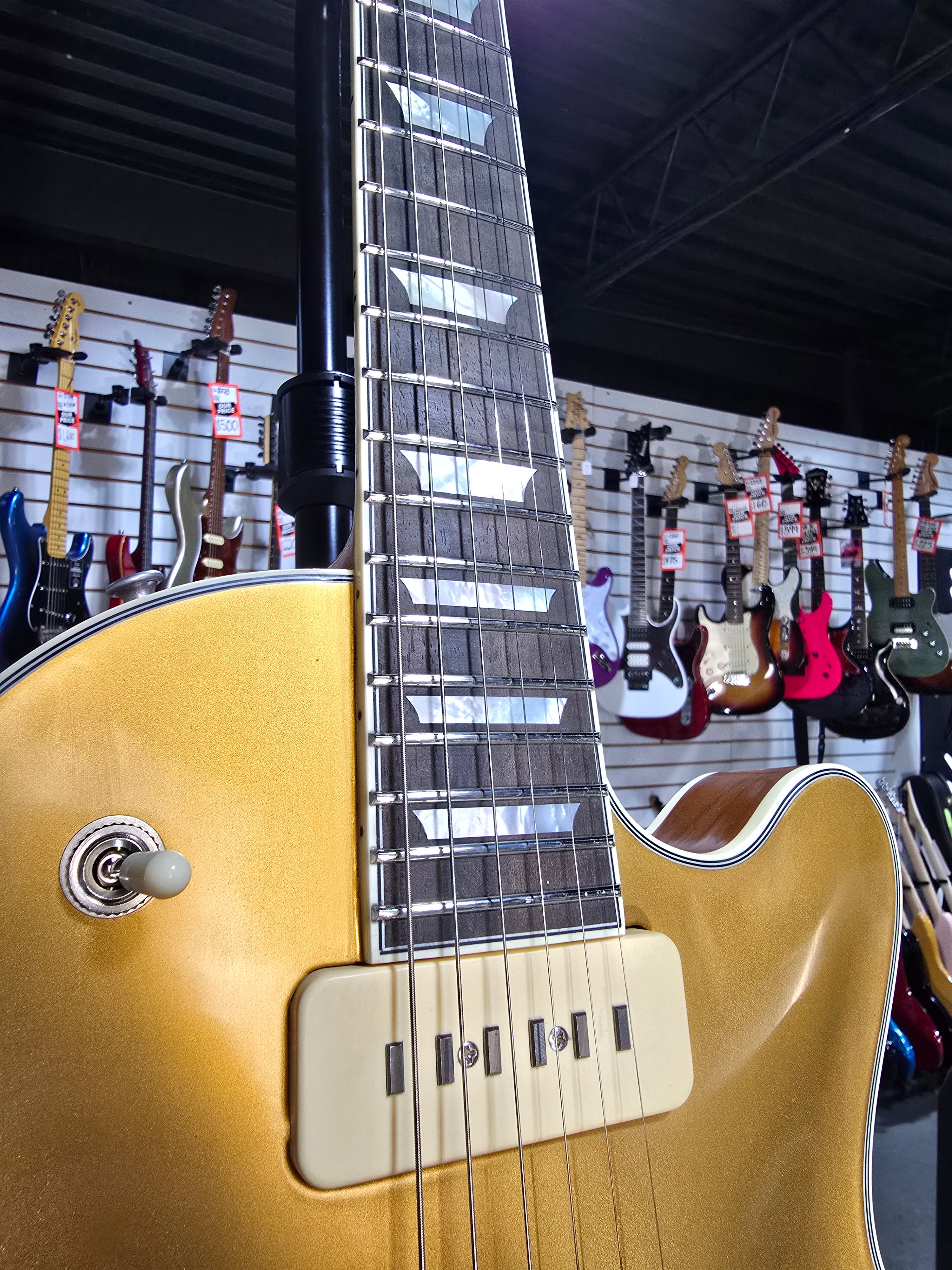 Eastman - SB54/TV Limited Edition - Vintage Gold w/ OHSC & PLEK*D #059