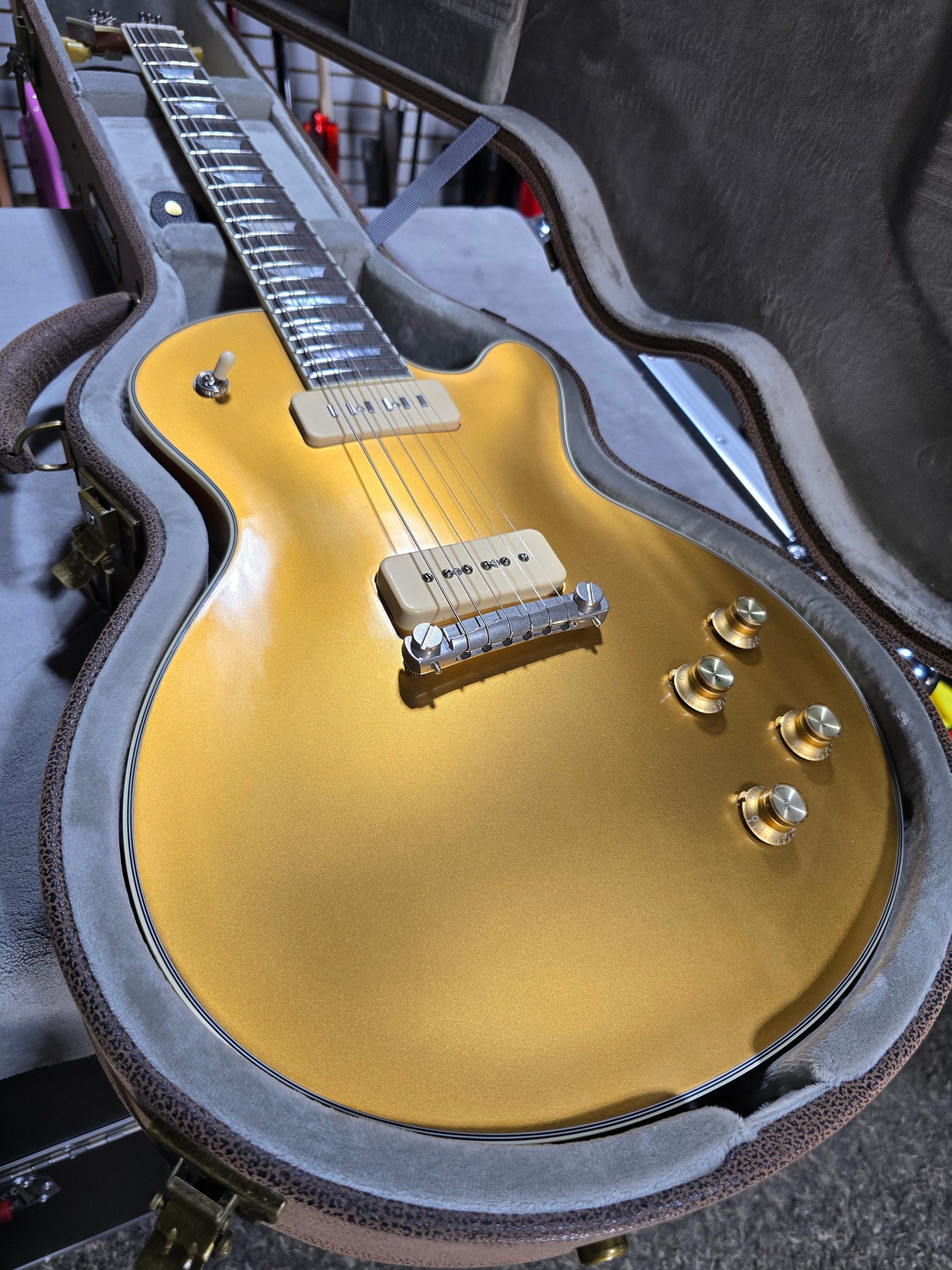 Eastman - SB54/TV Limited Edition - Vintage Gold w/ OHSC & PLEK*D #059
