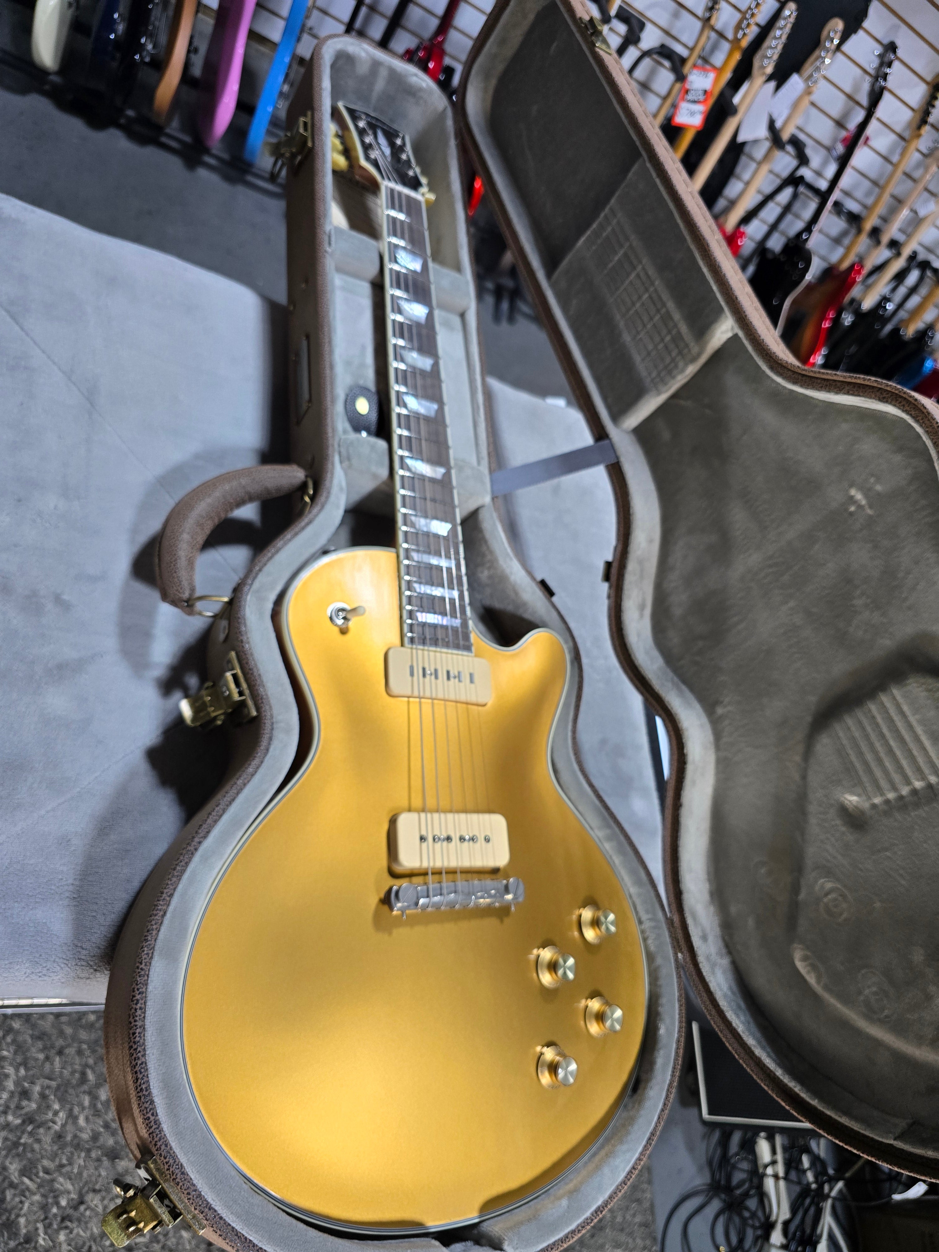 Eastman - SB54/TV Limited Edition - Vintage Gold w/ OHSC & PLEK*D #059