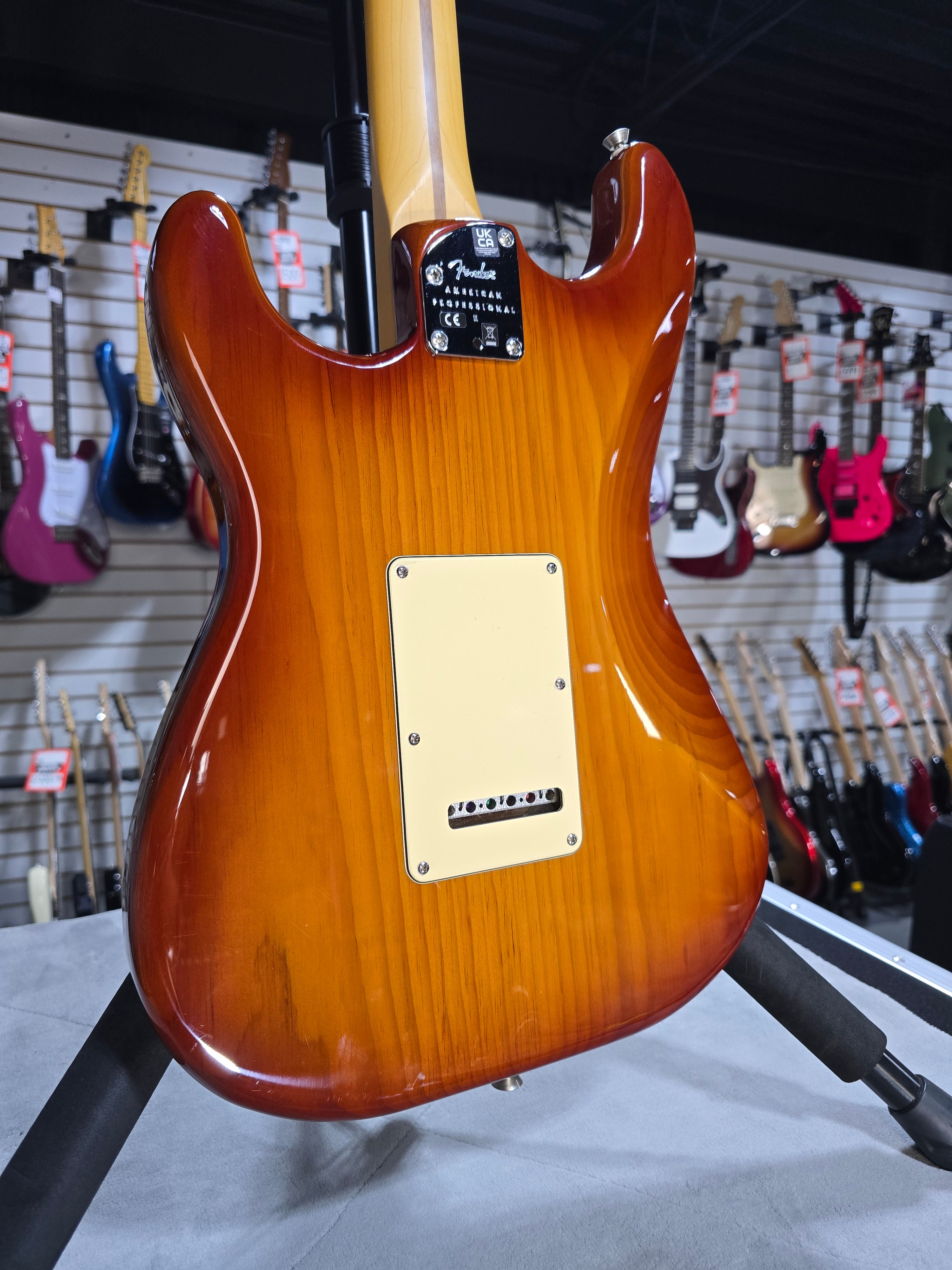 American Professional II Stratocaster - Sienna Sunburst w/Maple Fretboard #301 GET PLEK'D!