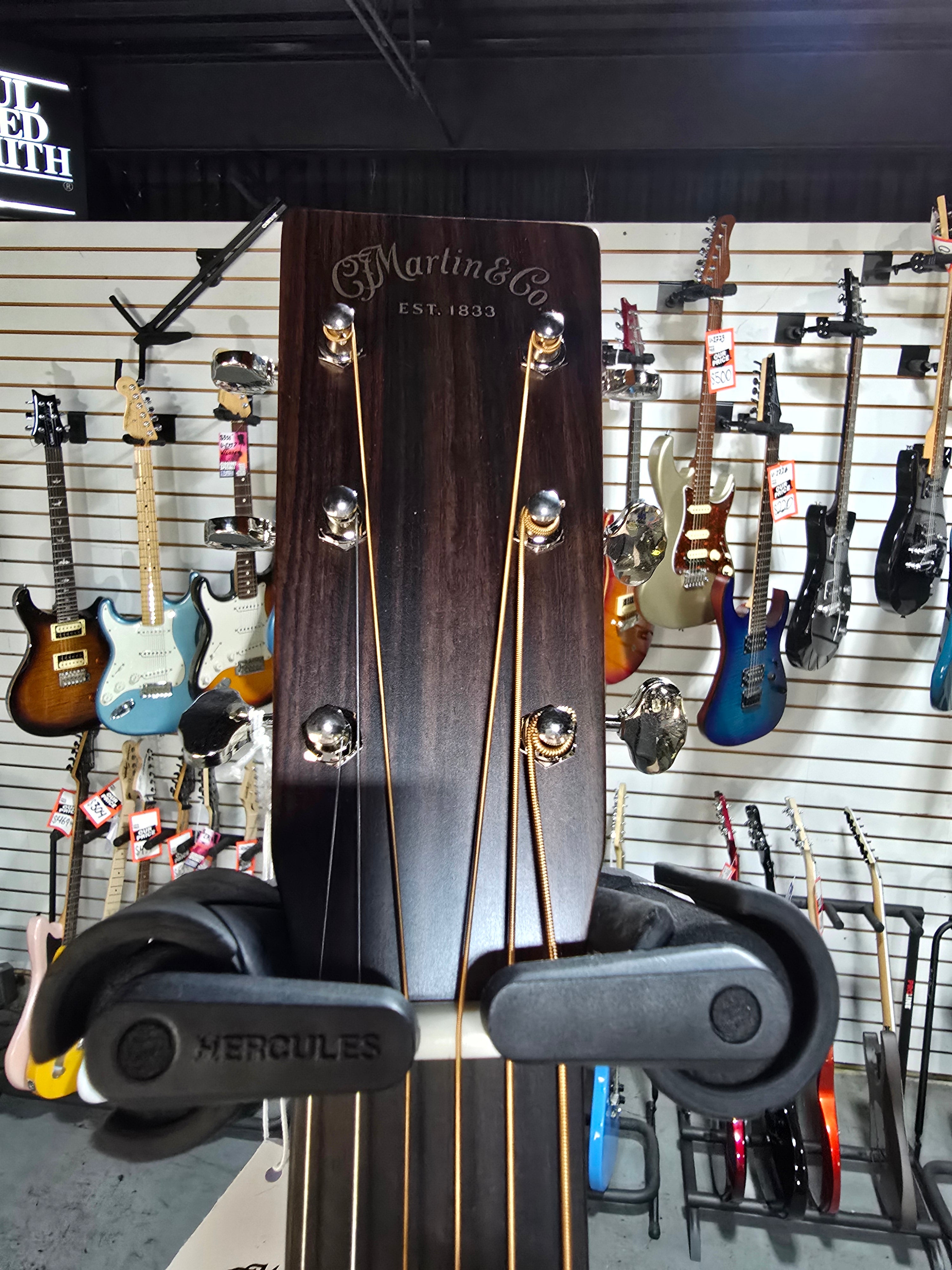 Martin D-18 Left-Handed Standard Series Acoustic Guitar - Natural Aging Toner (2025) - OHSC & PLEK*D