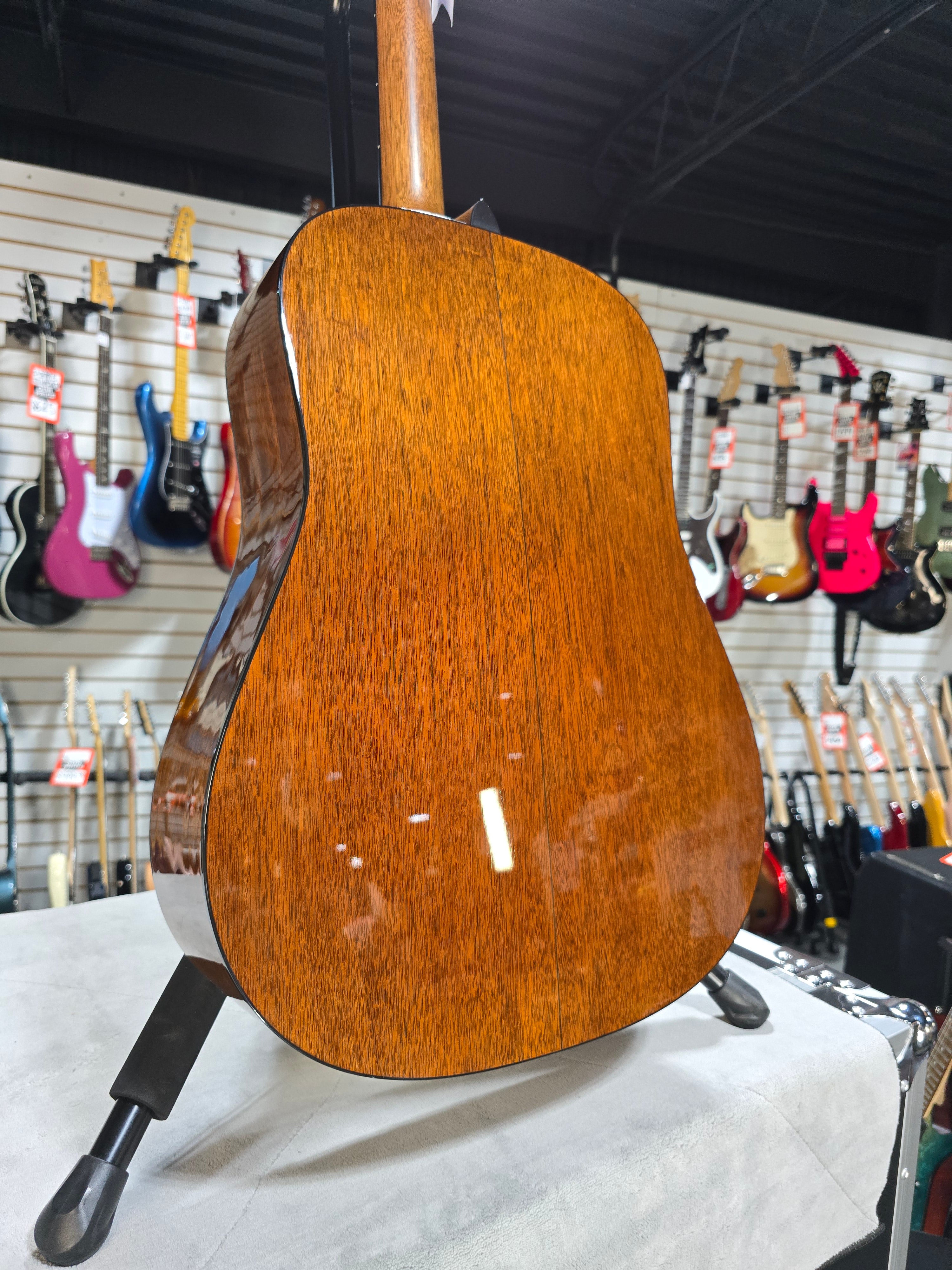 Martin D-18 Left-Handed Standard Series Acoustic Guitar - Natural Aging Toner (2025) - OHSC & PLEK*D