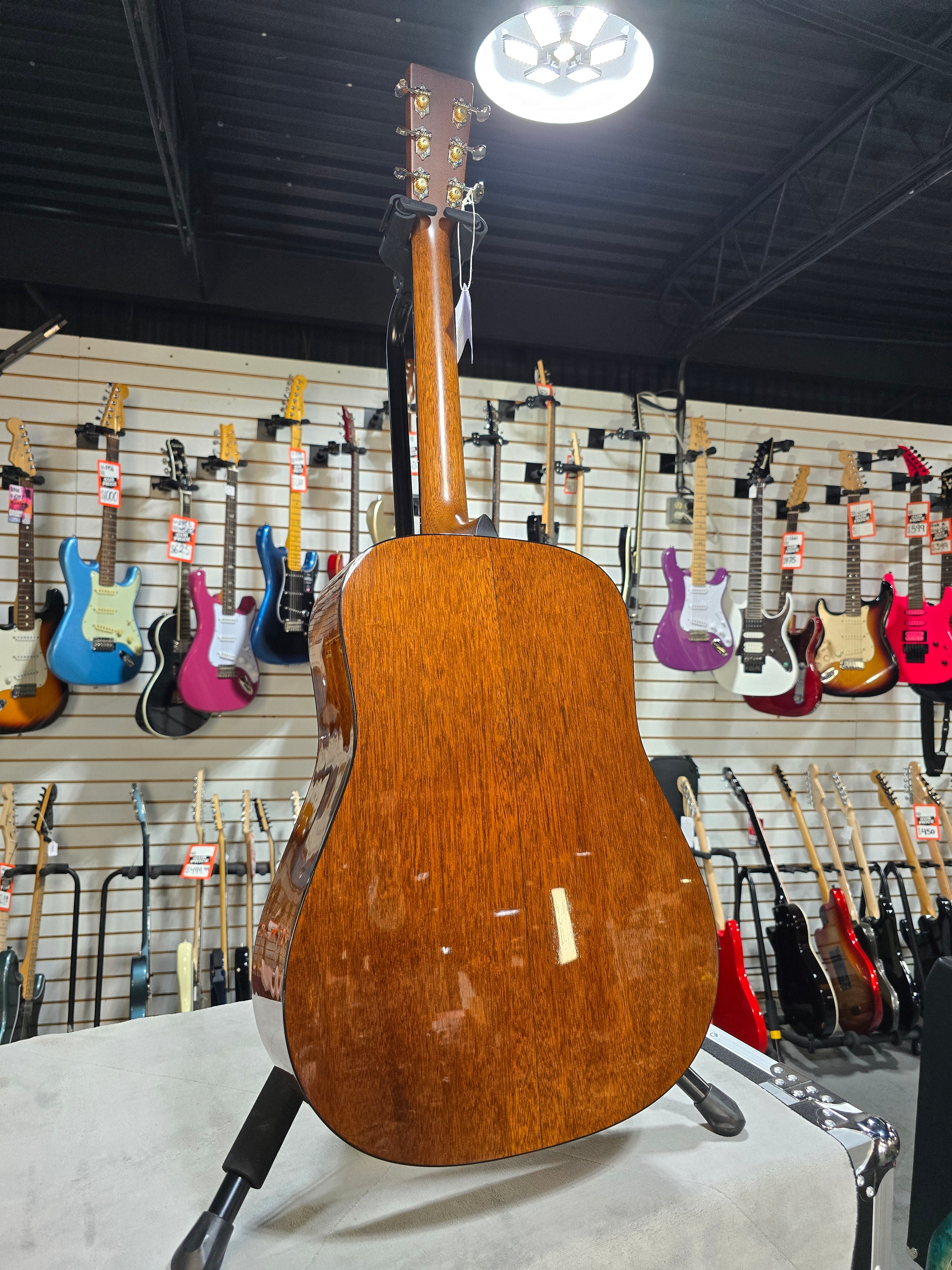 Martin D-18 Left-Handed Standard Series Acoustic Guitar - Natural Aging Toner (2025) - OHSC & PLEK*D