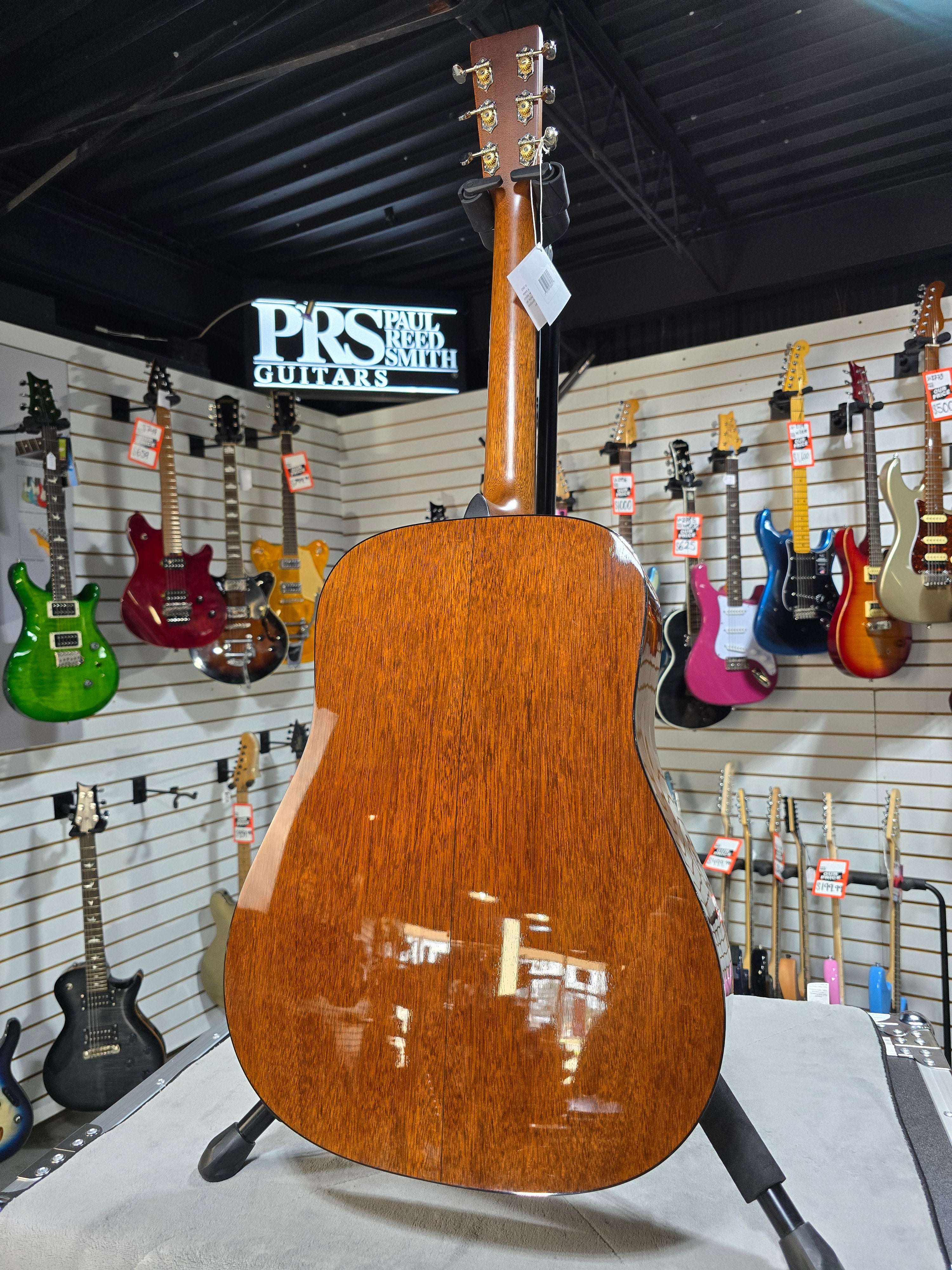Martin D-18 Left-Handed Standard Series Acoustic Guitar - Natural Aging Toner (2025) - OHSC & PLEK*D