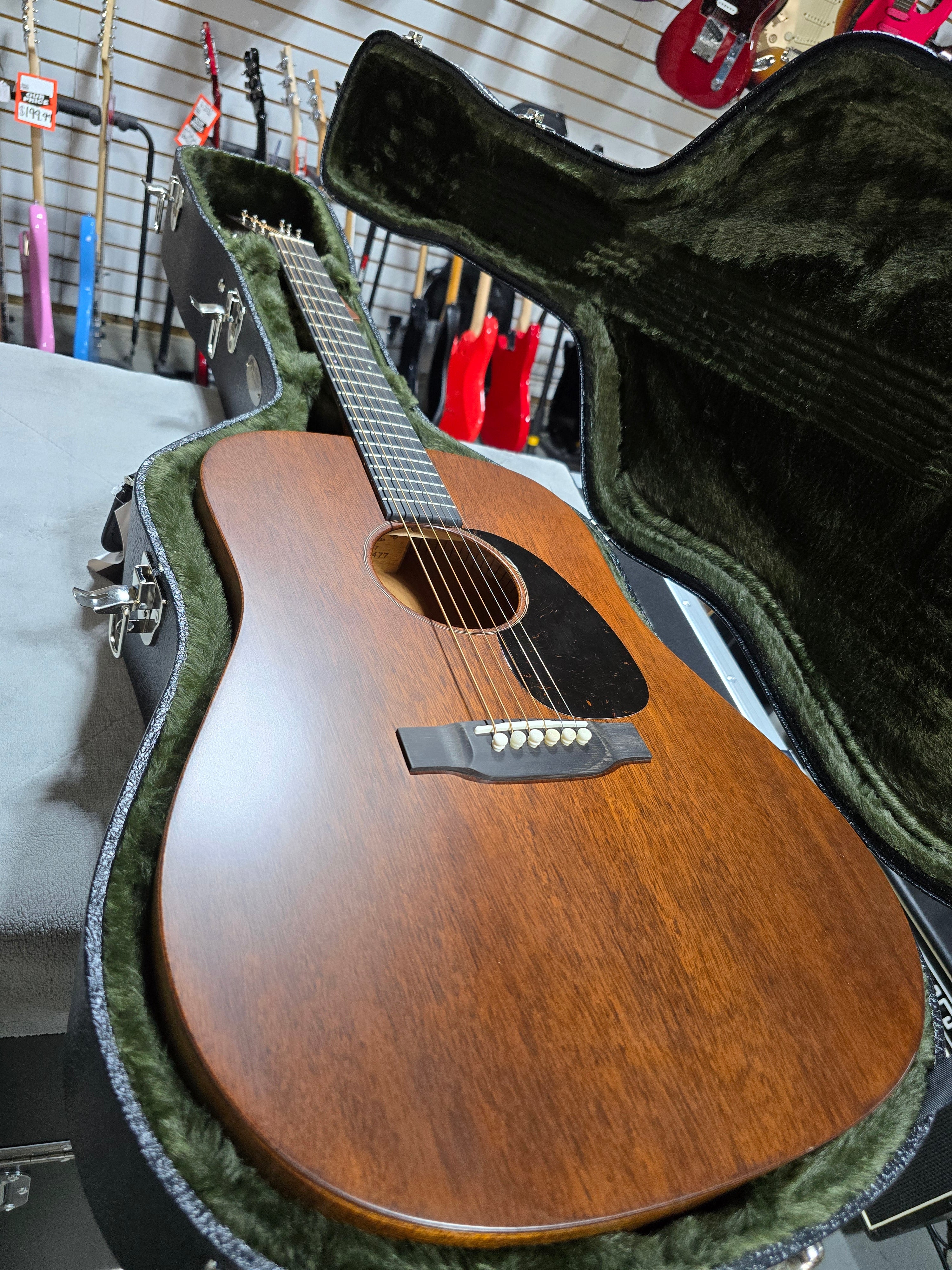 Martin D-17 Standard Series Acoustic Guitar - Natural w/OHSC & PLEK*D #477