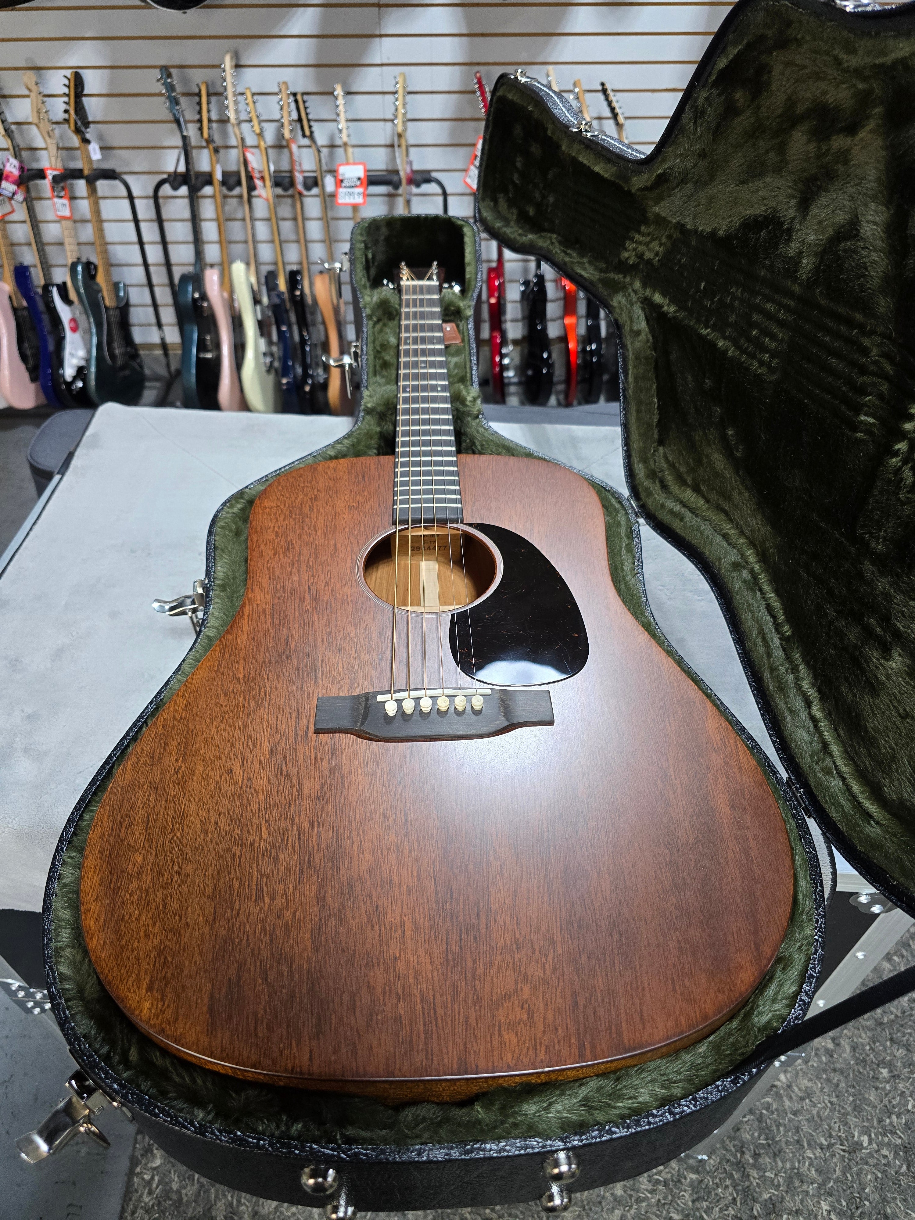 Martin D-17 Standard Series Acoustic Guitar - Natural w/OHSC & PLEK*D #477