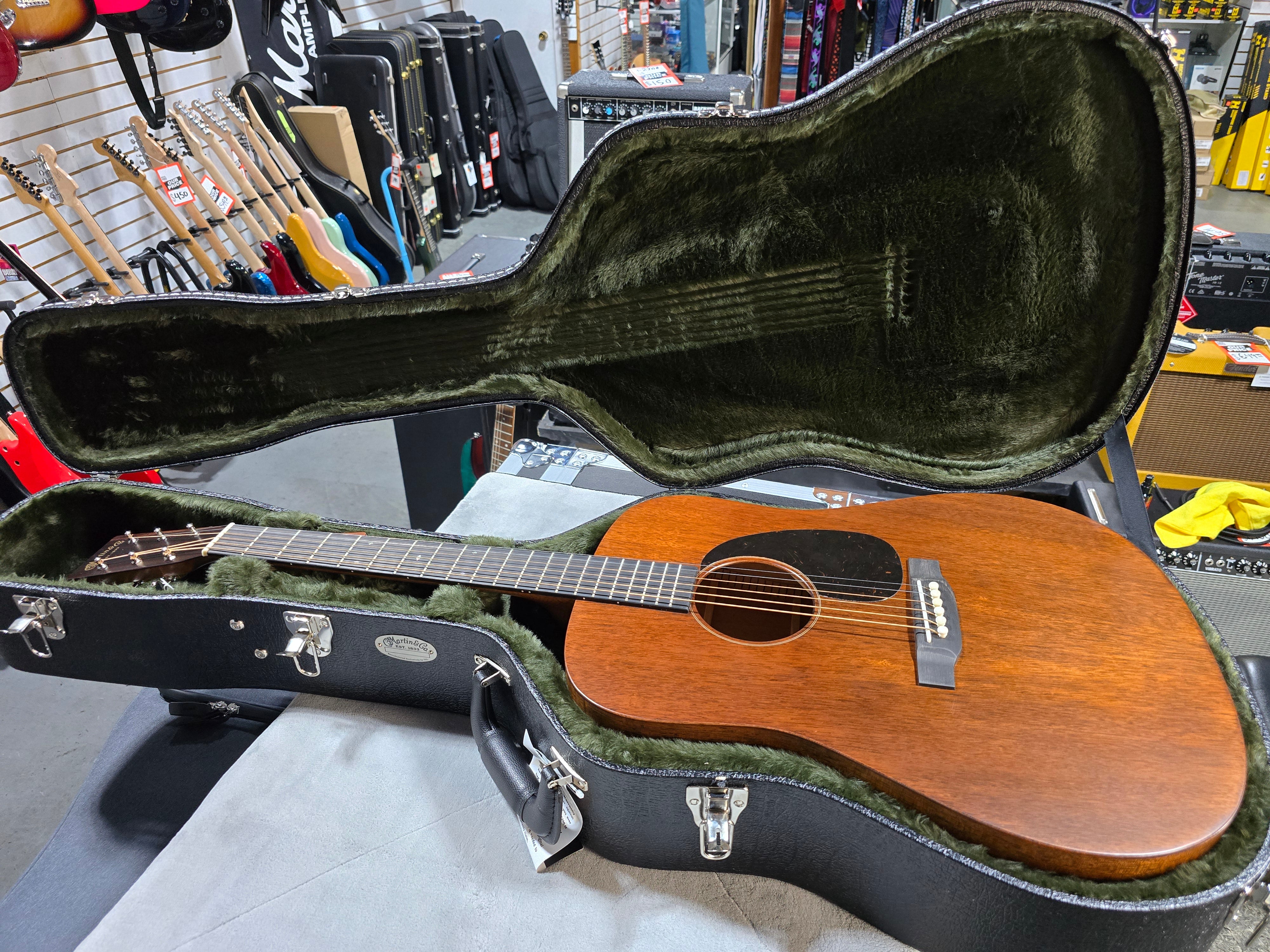 Martin D-17 Standard Series Acoustic Guitar - Natural w/OHSC & PLEK*D #477